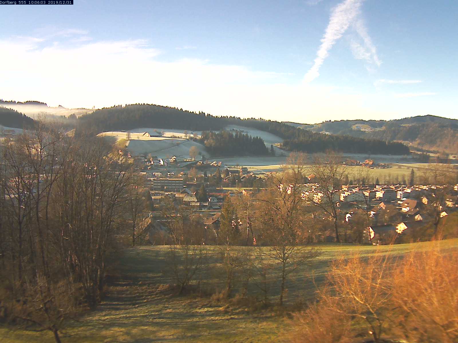 Webcam-Bild: Aussicht vom Dorfberg in Langnau 20191231-100601