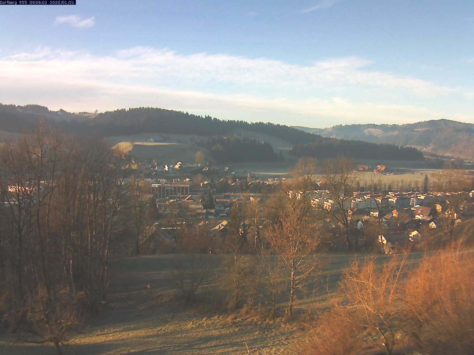 Webcam-Bild: Aussicht vom Dorfberg in Langnau 20200121-090601