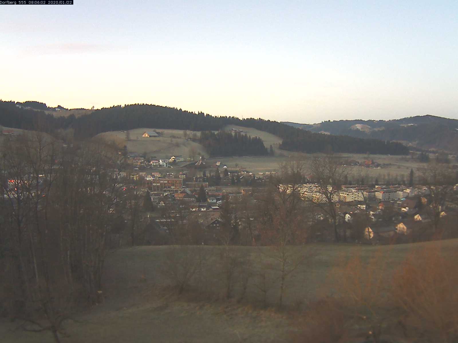 Webcam-Bild: Aussicht vom Dorfberg in Langnau 20200122-080601
