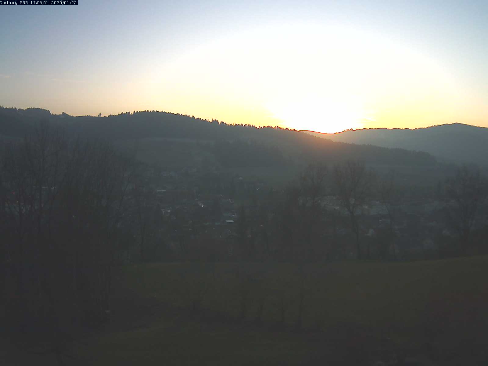 Webcam-Bild: Aussicht vom Dorfberg in Langnau 20200122-170601