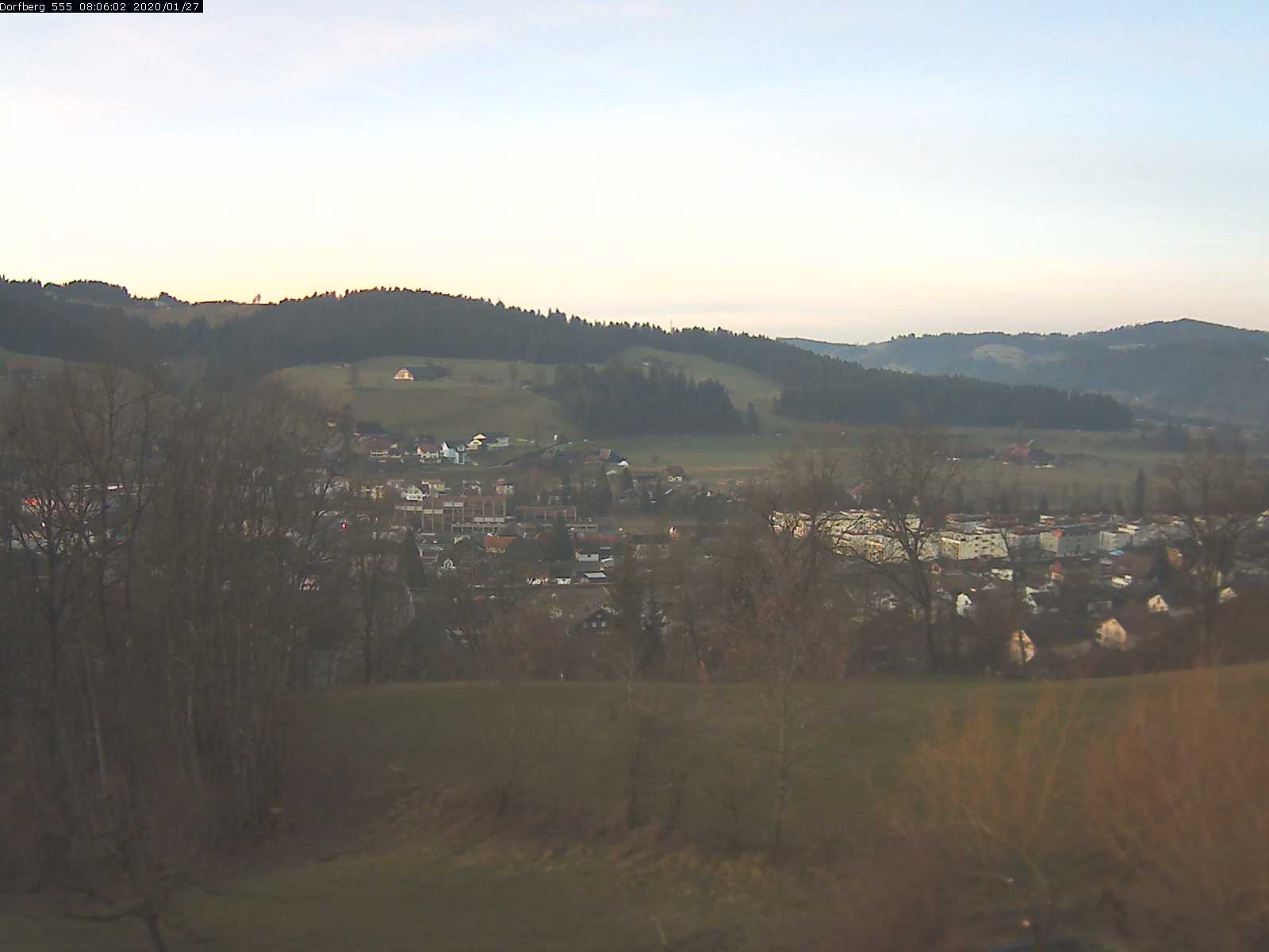 Webcam-Bild: Aussicht vom Dorfberg in Langnau 20200127-080602