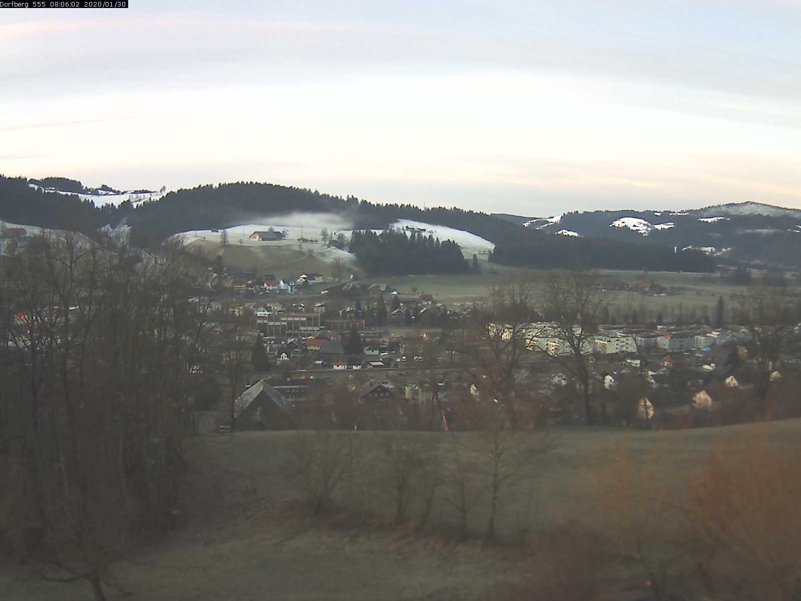 Webcam-Bild: Aussicht vom Dorfberg in Langnau 20200130-080601