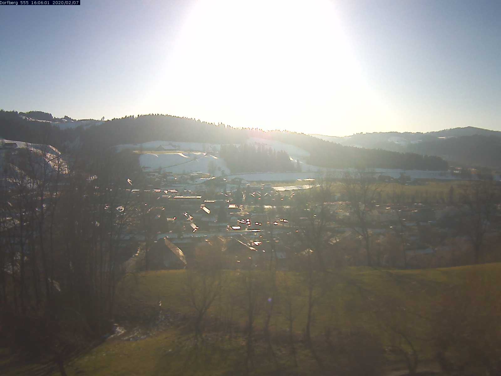 Webcam-Bild: Aussicht vom Dorfberg in Langnau 20200207-160601