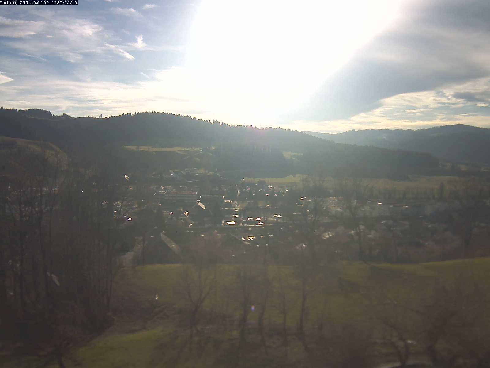 Webcam-Bild: Aussicht vom Dorfberg in Langnau 20200216-160601