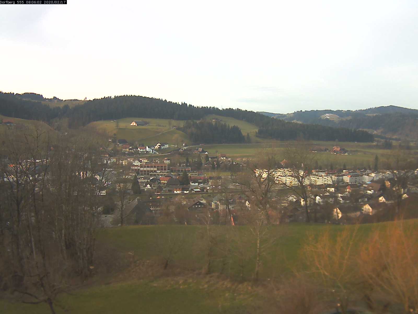 Webcam-Bild: Aussicht vom Dorfberg in Langnau 20200217-080601