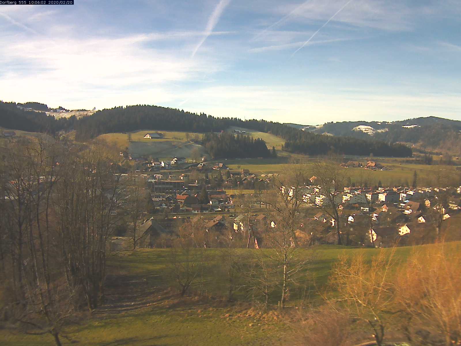 Webcam-Bild: Aussicht vom Dorfberg in Langnau 20200220-100601