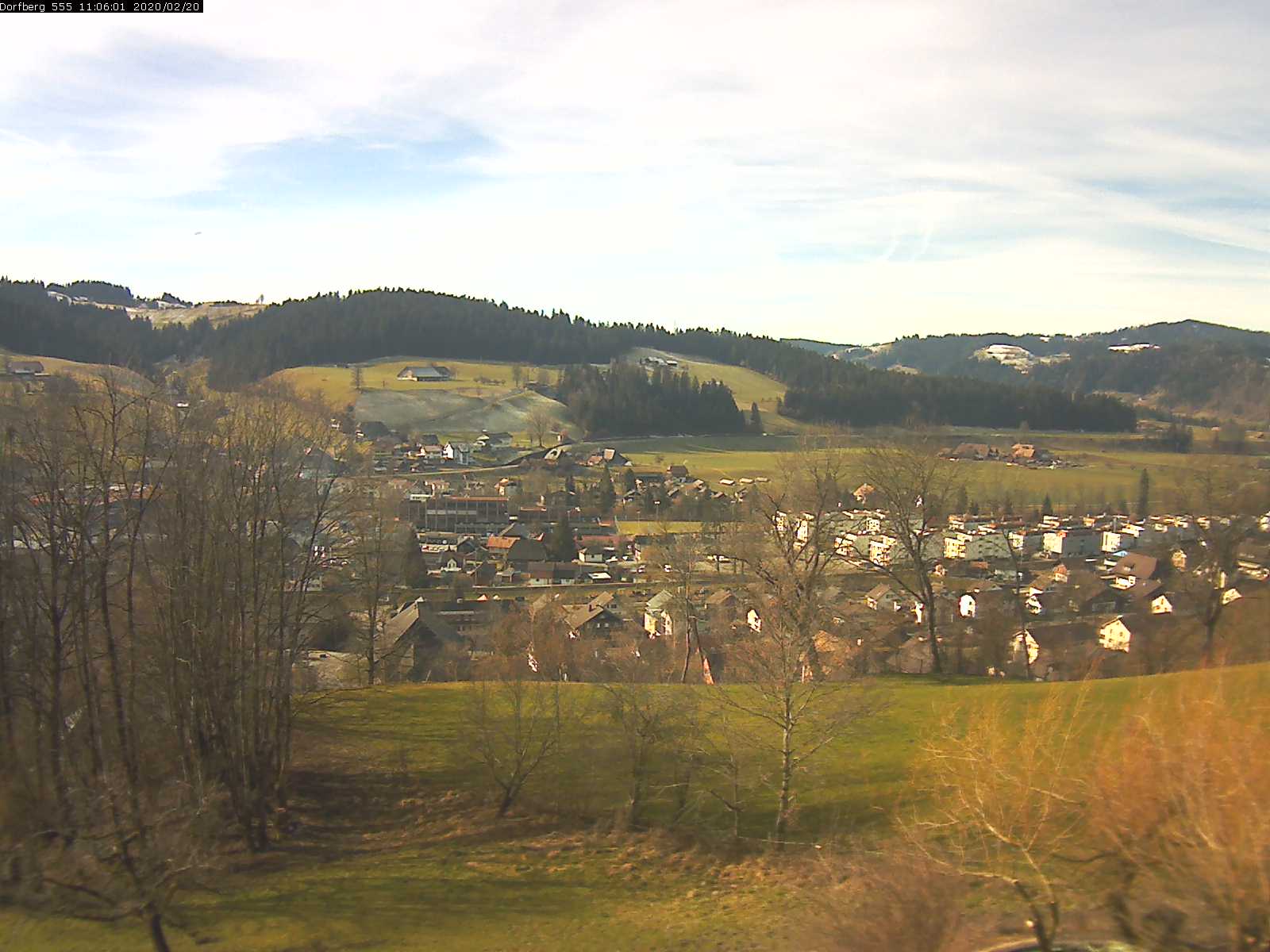 Webcam-Bild: Aussicht vom Dorfberg in Langnau 20200220-110601