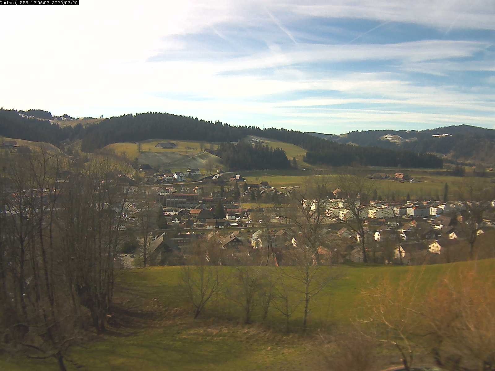 Webcam-Bild: Aussicht vom Dorfberg in Langnau 20200220-120601