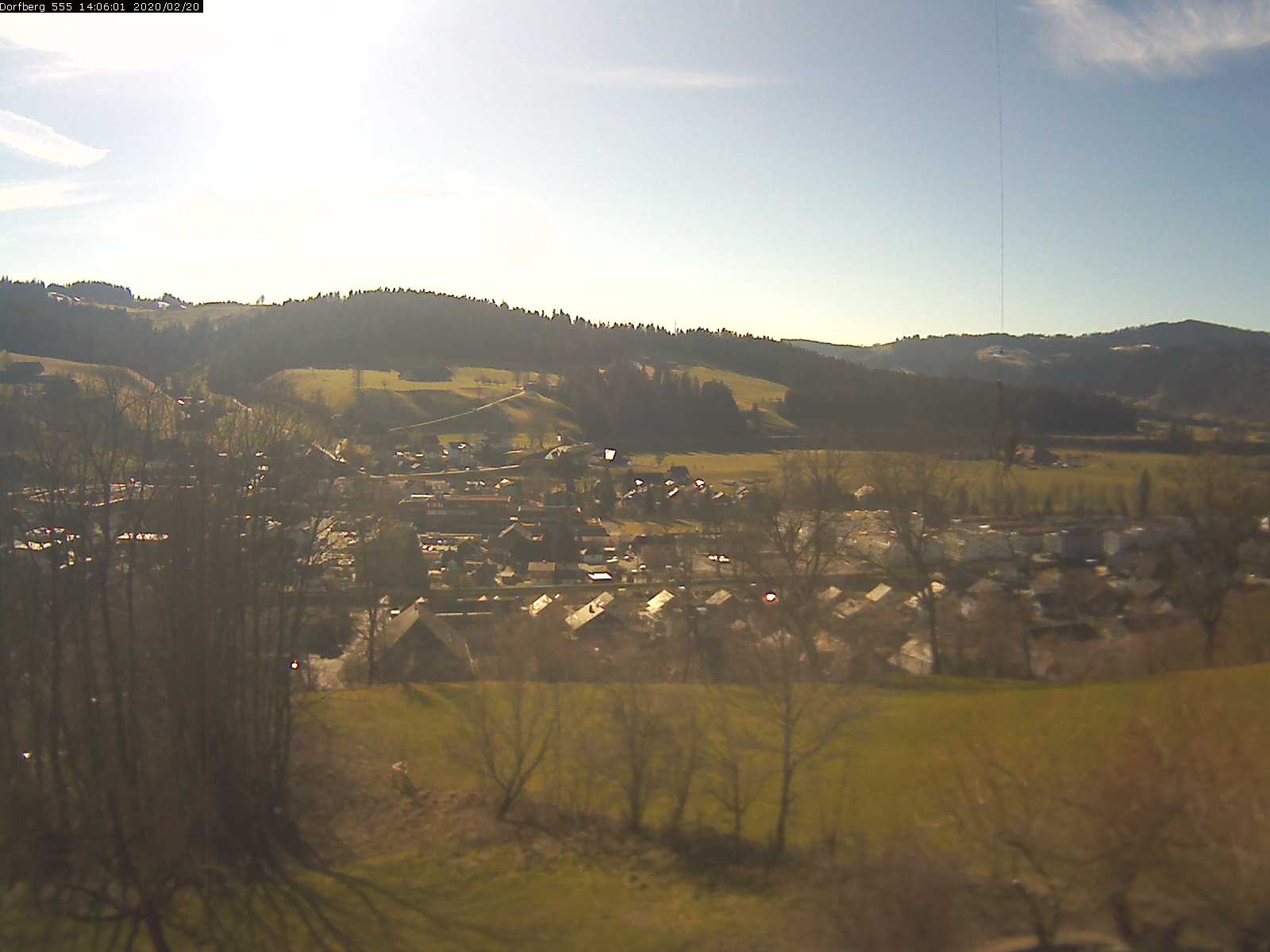 Webcam-Bild: Aussicht vom Dorfberg in Langnau 20200220-140601