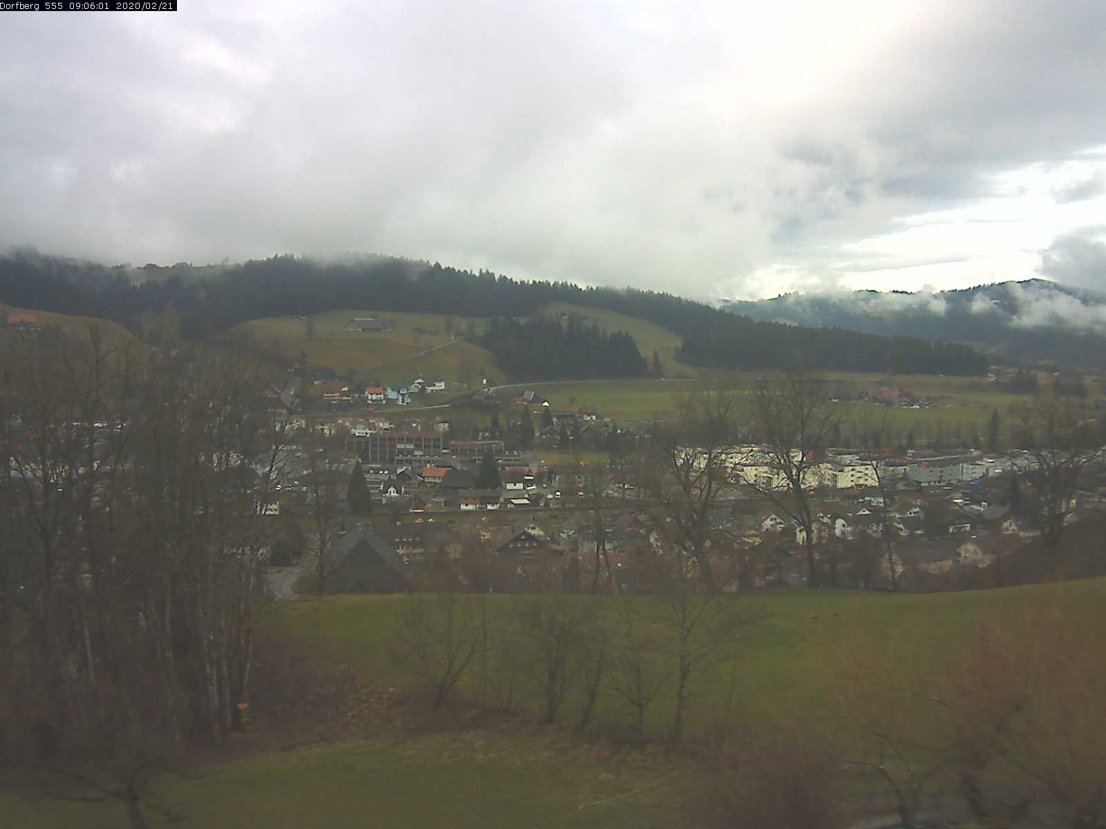 Webcam-Bild: Aussicht vom Dorfberg in Langnau 20200221-090601