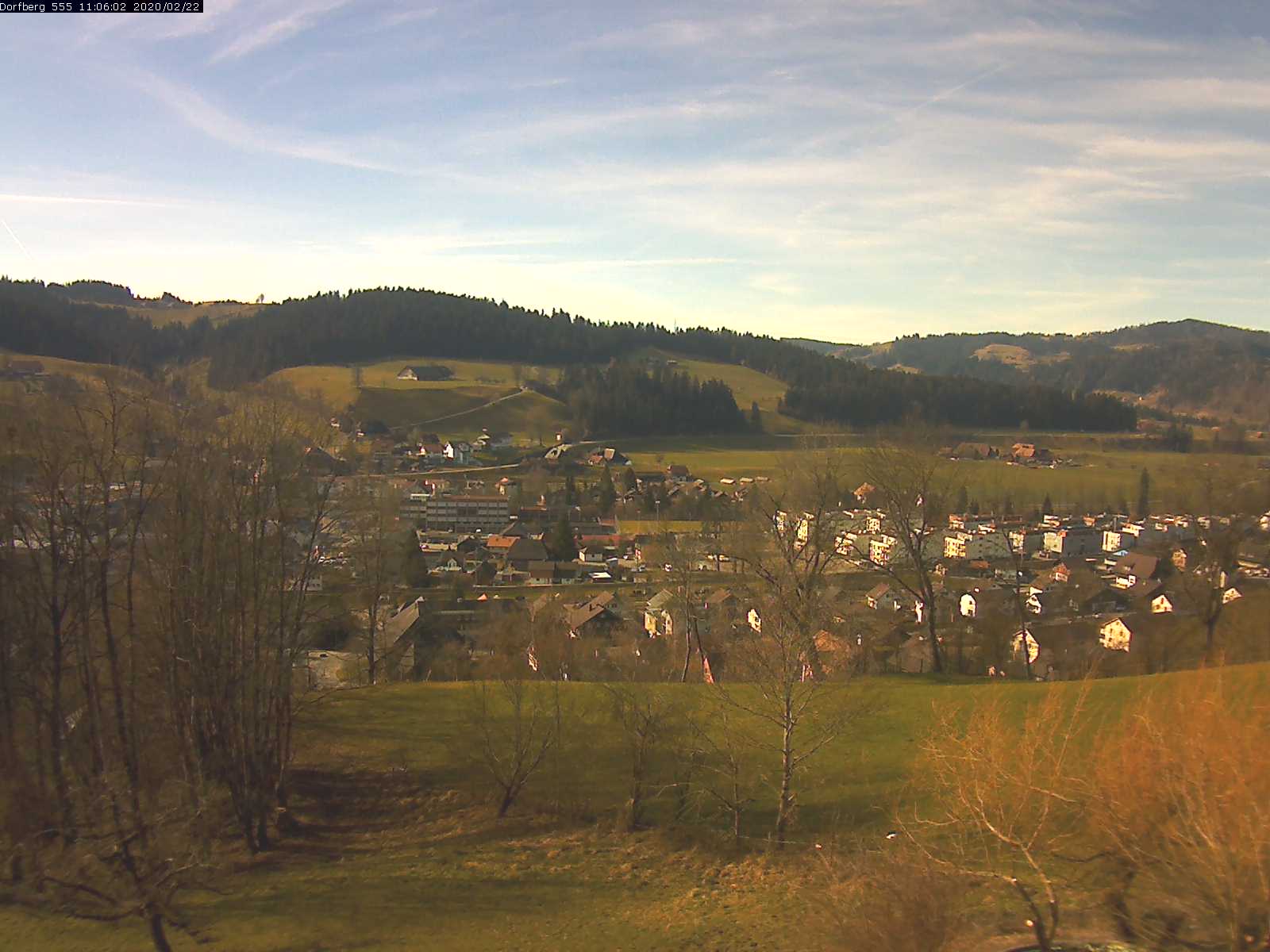 Webcam-Bild: Aussicht vom Dorfberg in Langnau 20200222-110601
