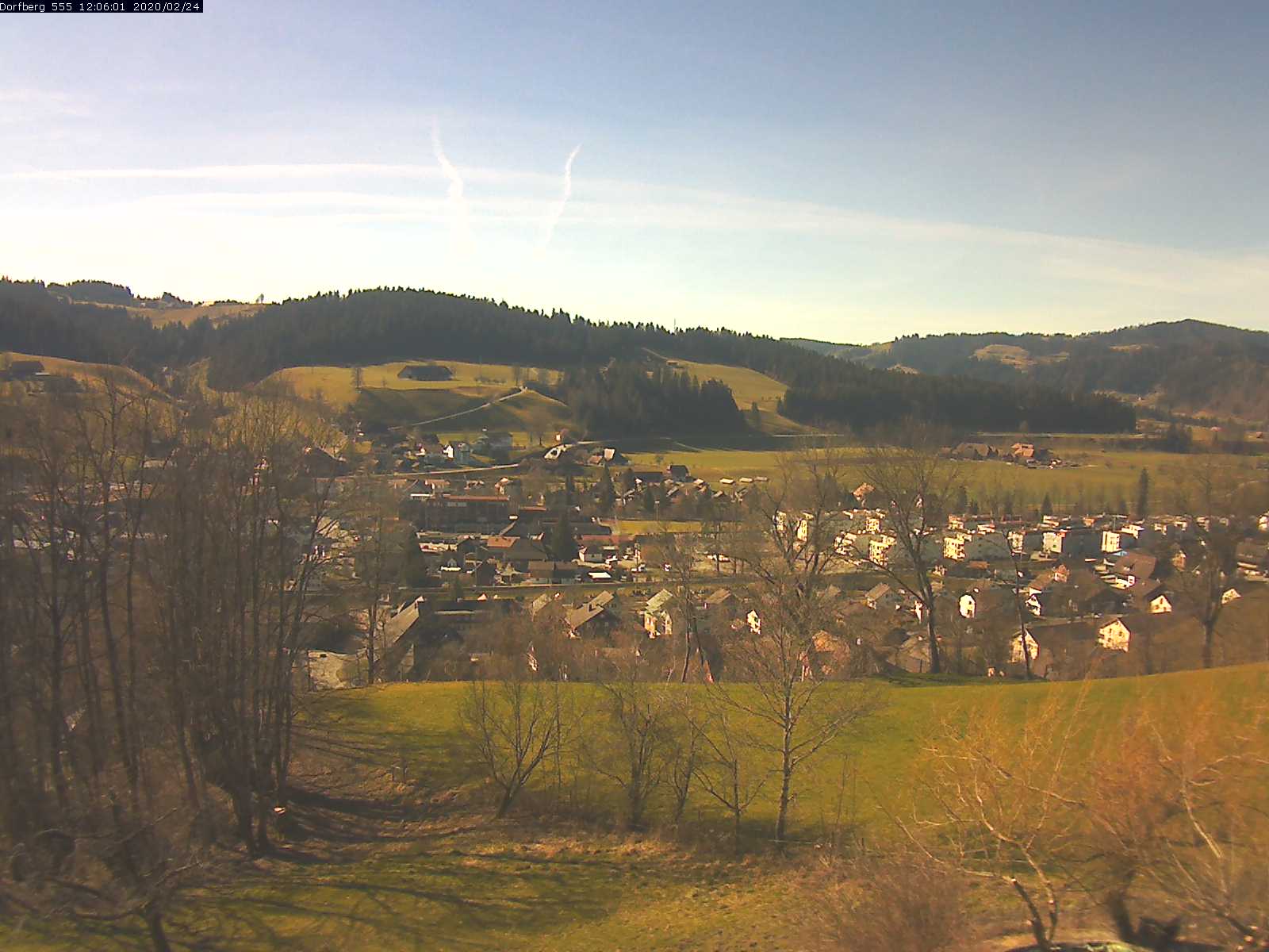 Webcam-Bild: Aussicht vom Dorfberg in Langnau 20200224-120601