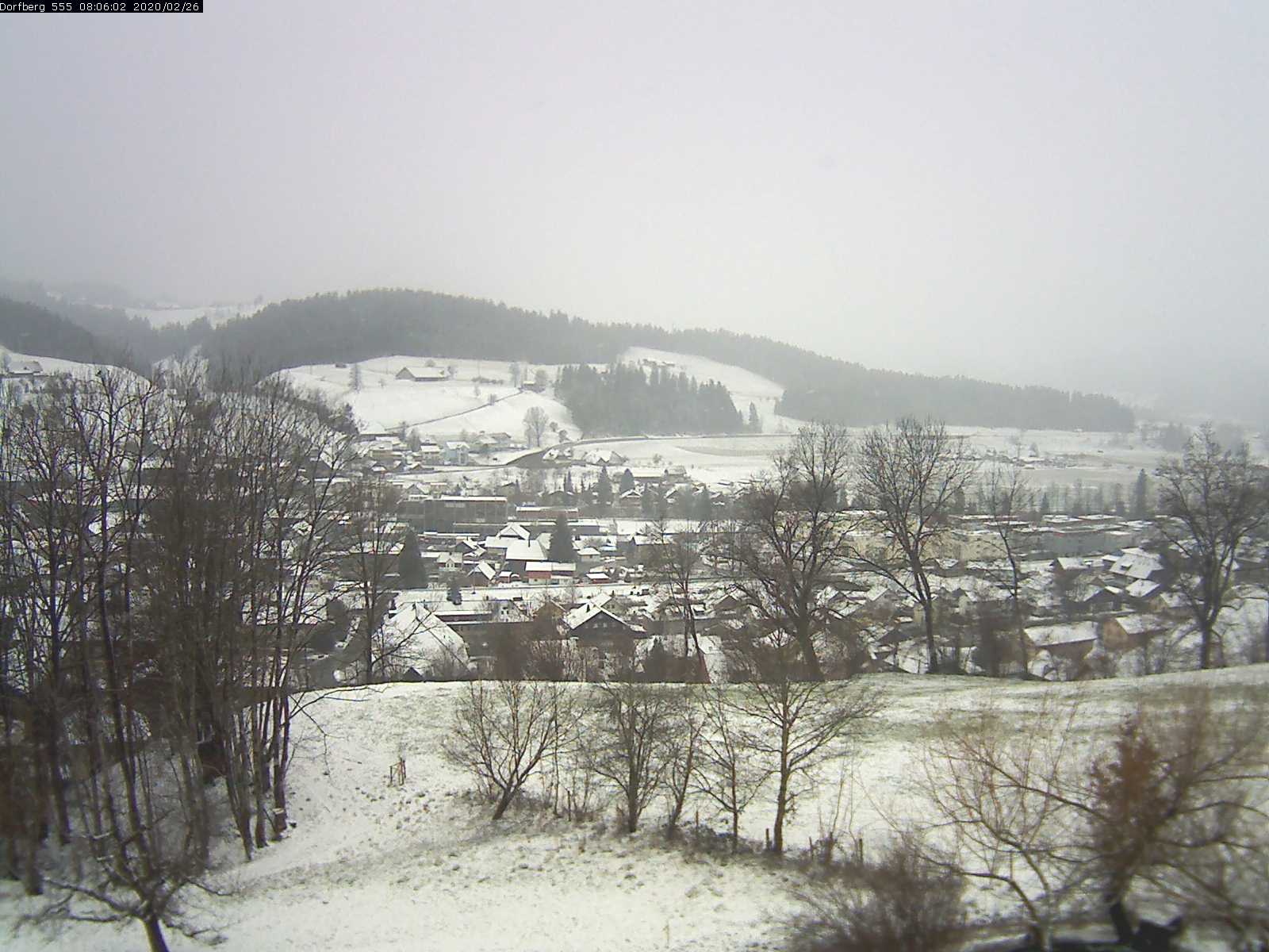 Webcam-Bild: Aussicht vom Dorfberg in Langnau 20200226-080601