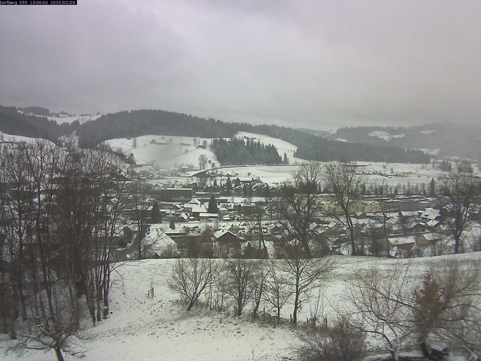 Webcam-Bild: Aussicht vom Dorfberg in Langnau 20200226-100601