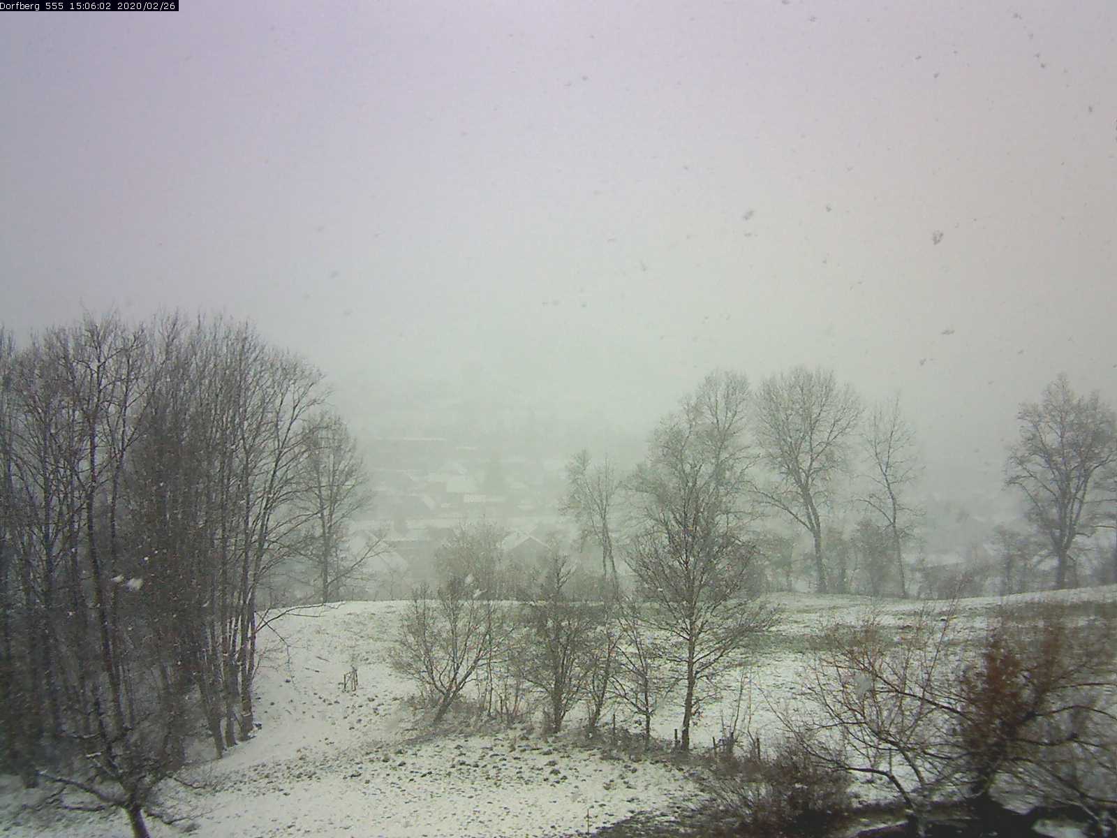 Webcam-Bild: Aussicht vom Dorfberg in Langnau 20200226-150601
