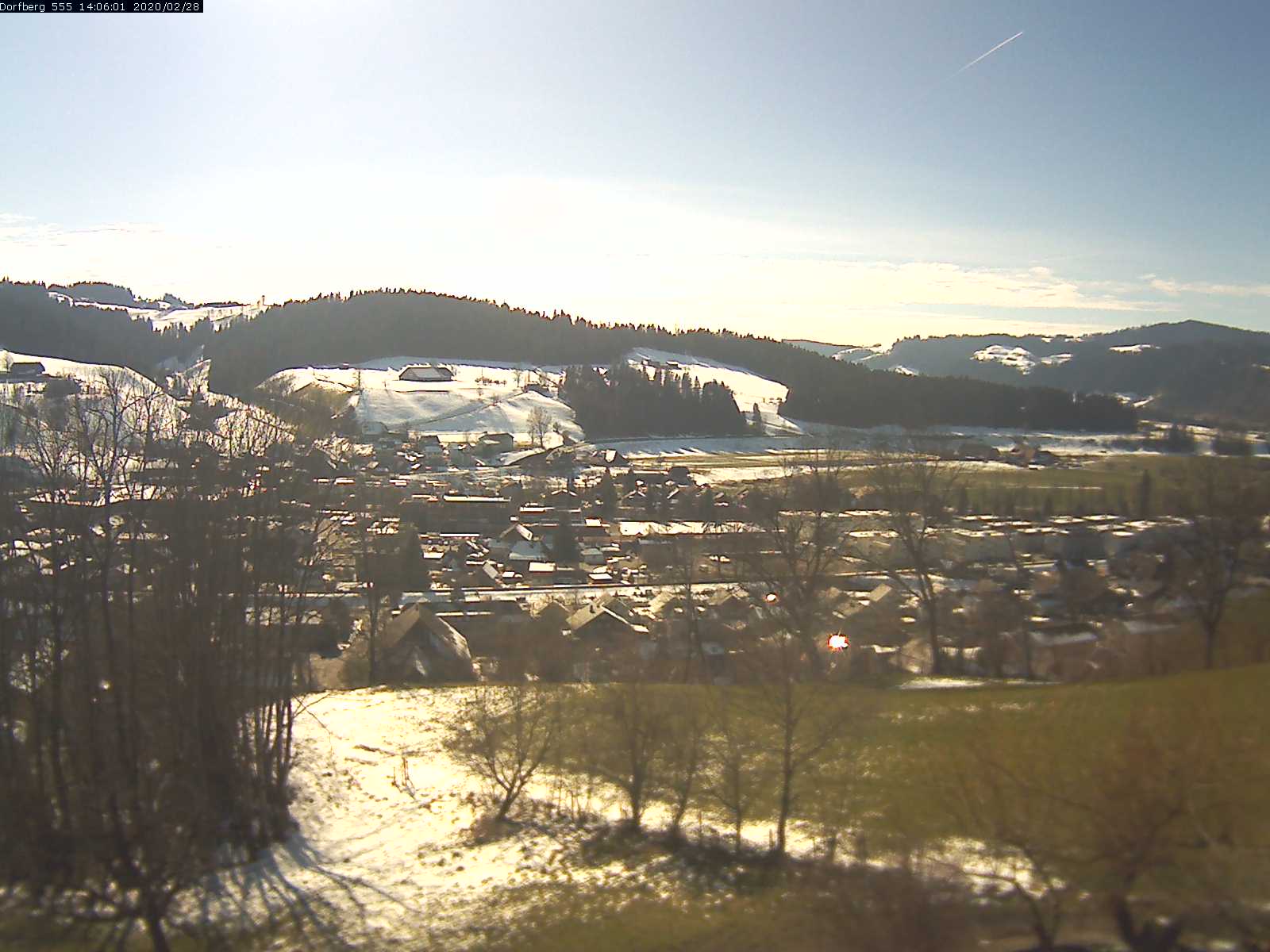 Webcam-Bild: Aussicht vom Dorfberg in Langnau 20200228-140601