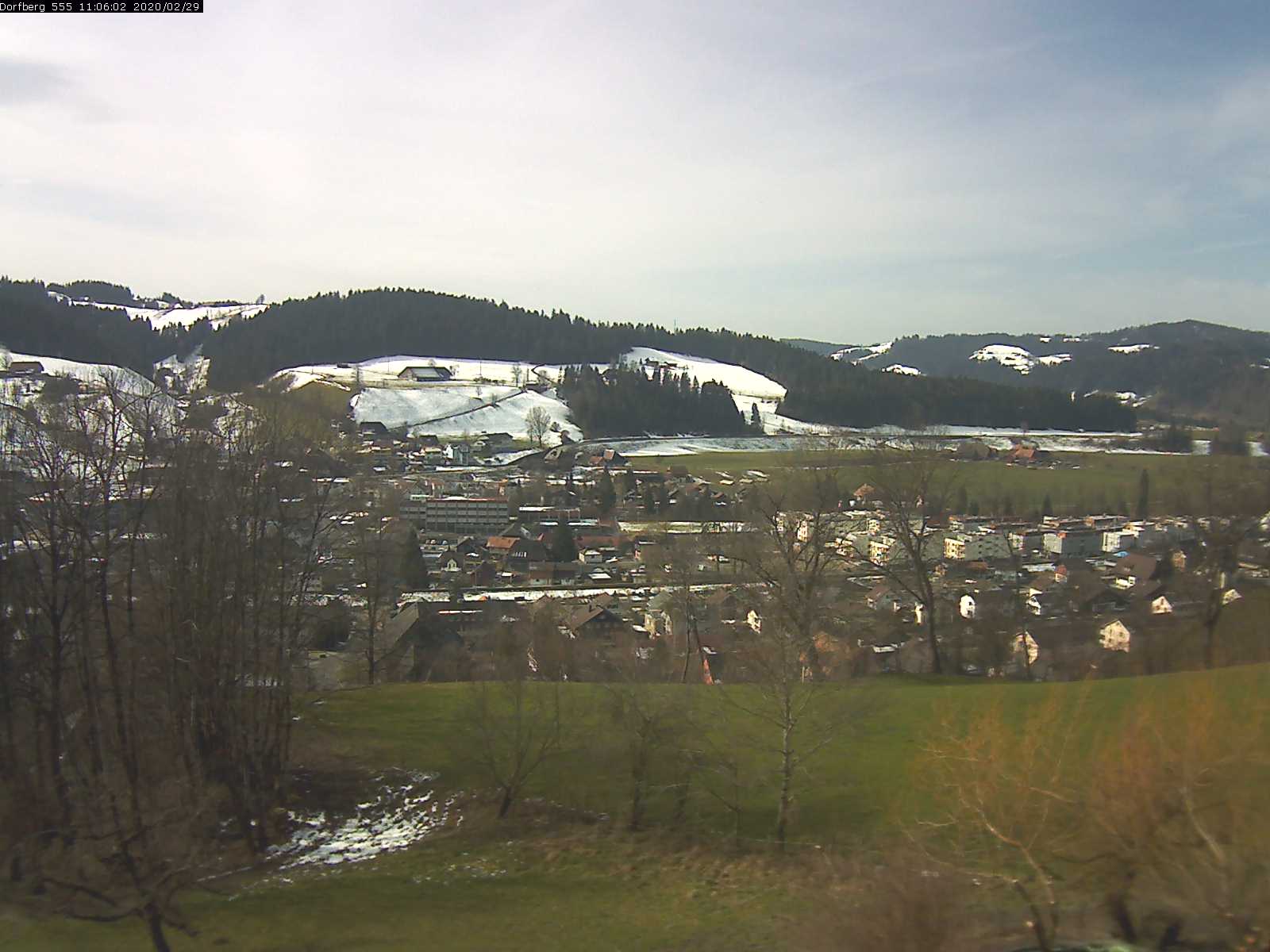 Webcam-Bild: Aussicht vom Dorfberg in Langnau 20200229-110601