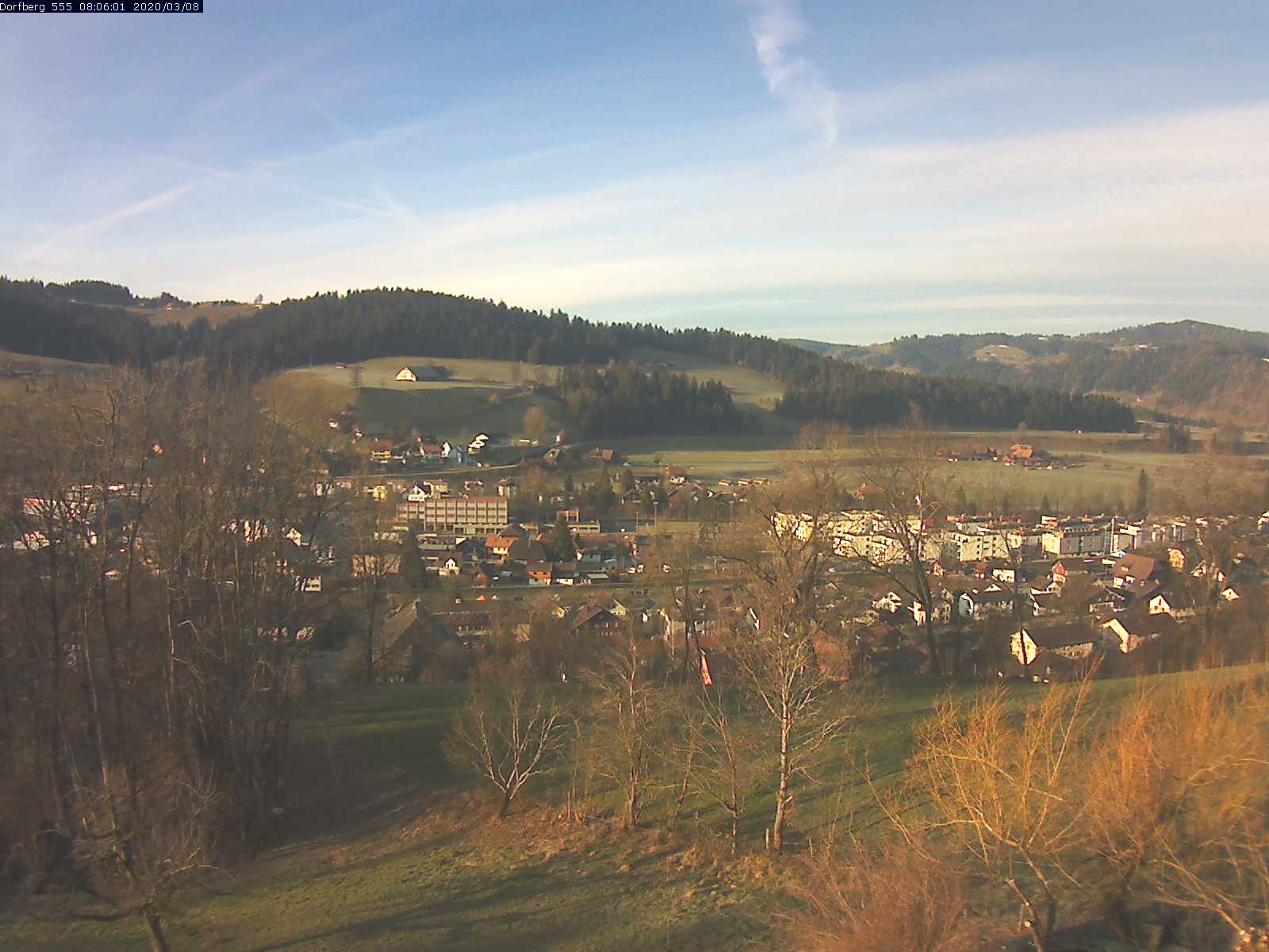 Webcam-Bild: Aussicht vom Dorfberg in Langnau 20200308-080601
