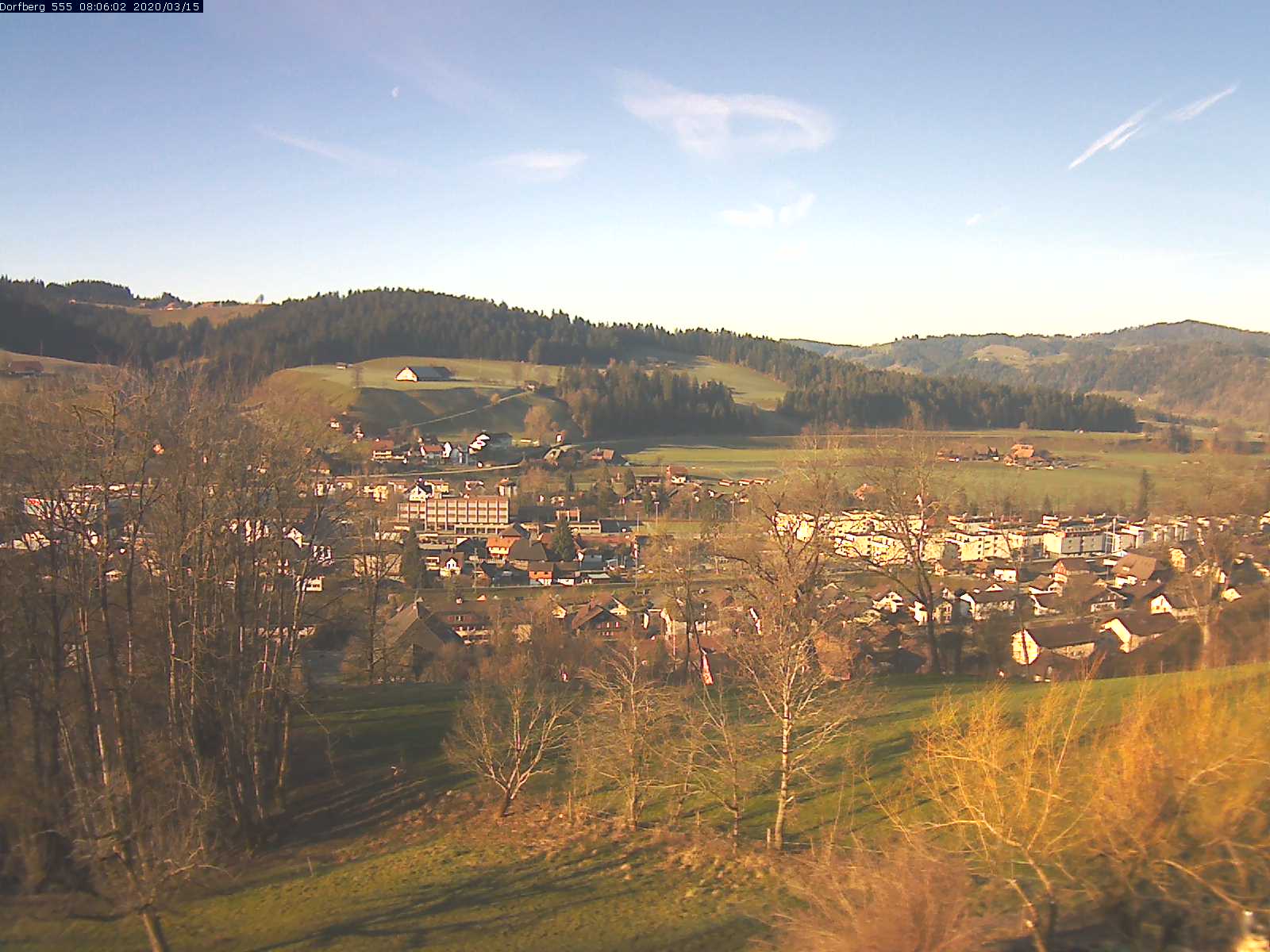 Webcam-Bild: Aussicht vom Dorfberg in Langnau 20200315-080601