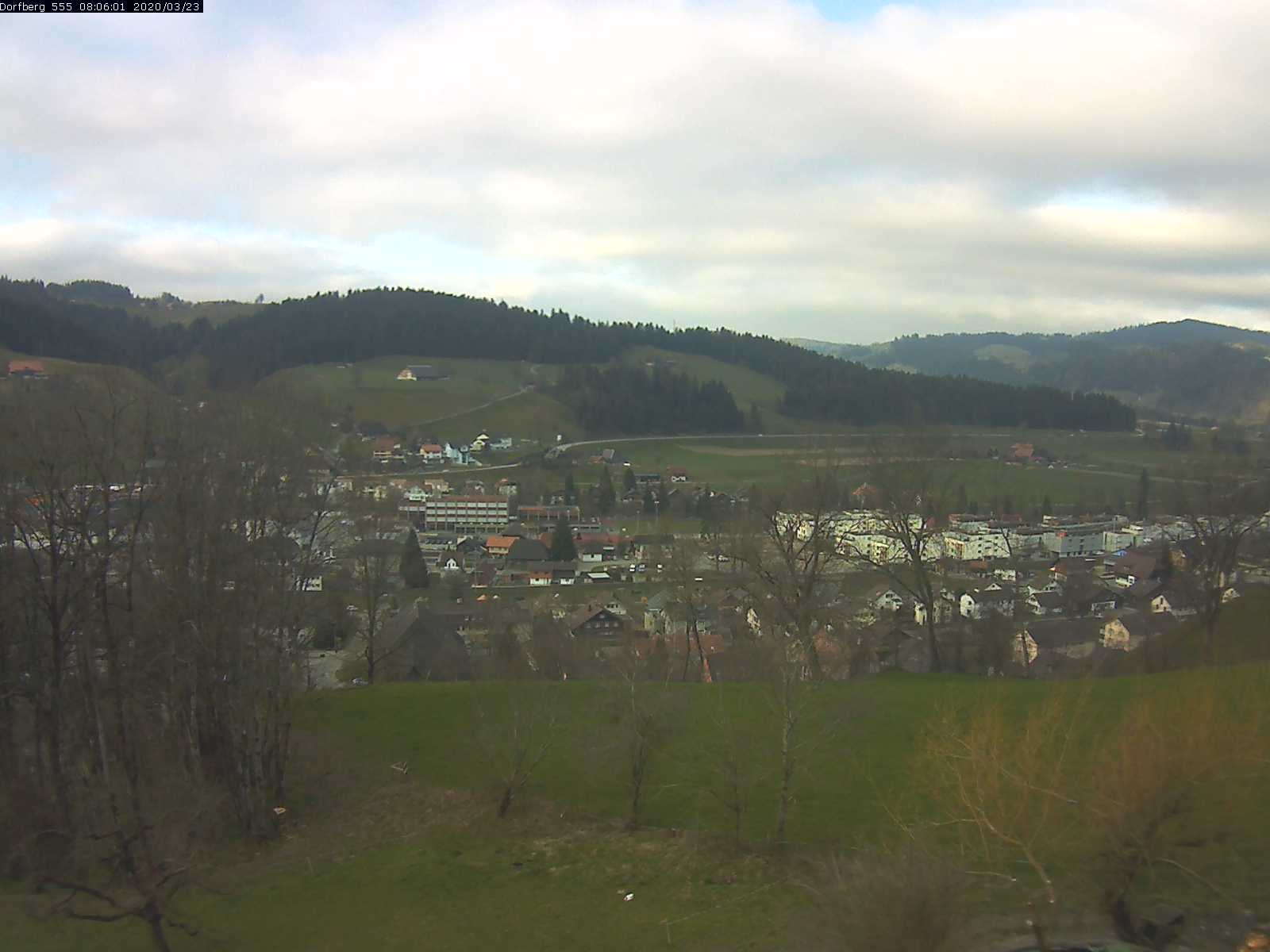 Webcam-Bild: Aussicht vom Dorfberg in Langnau 20200323-080601