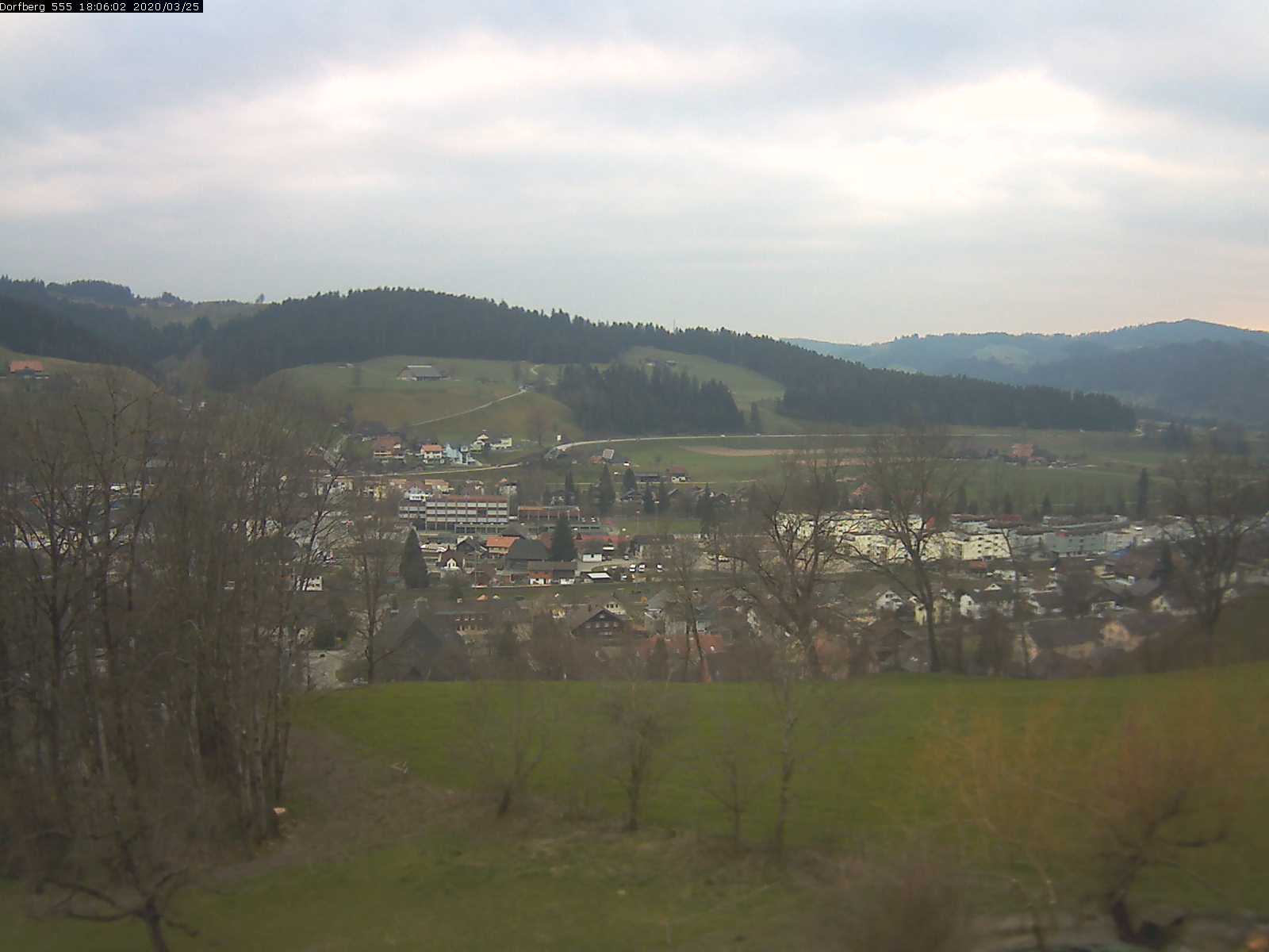 Webcam-Bild: Aussicht vom Dorfberg in Langnau 20200325-180601