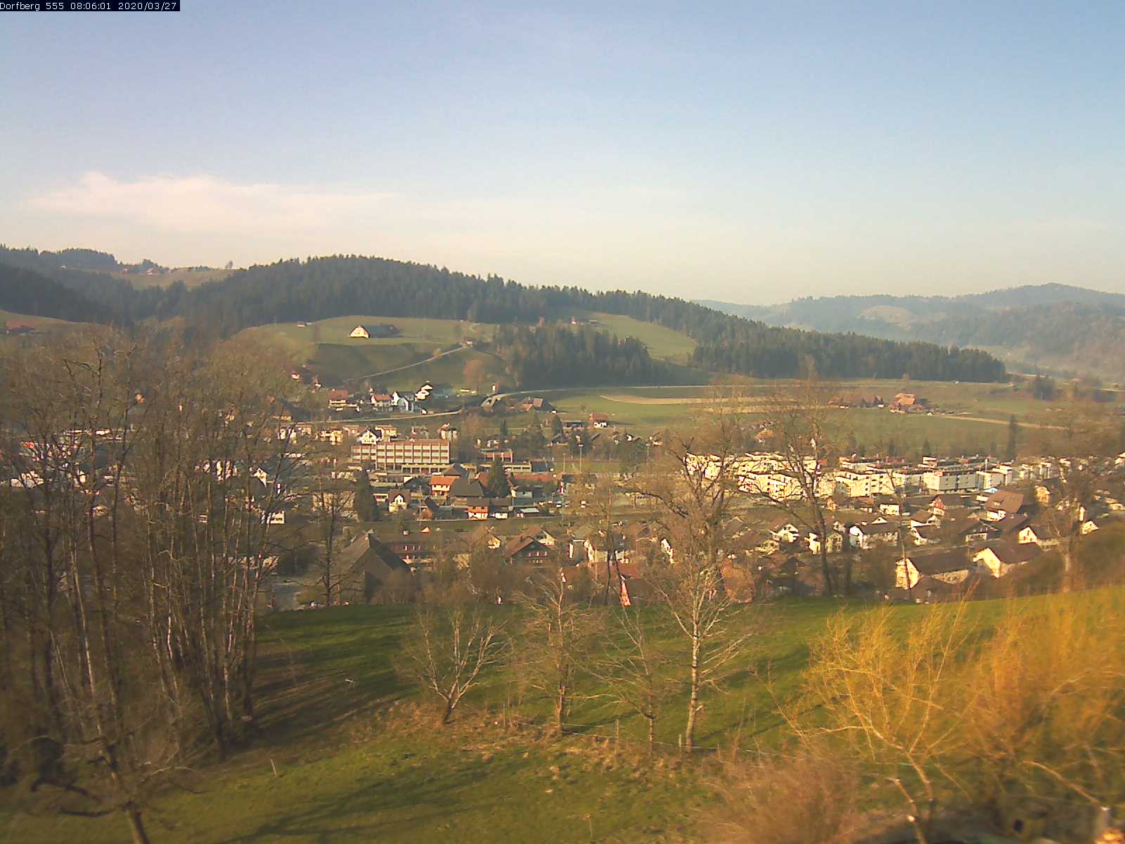 Webcam-Bild: Aussicht vom Dorfberg in Langnau 20200327-080601