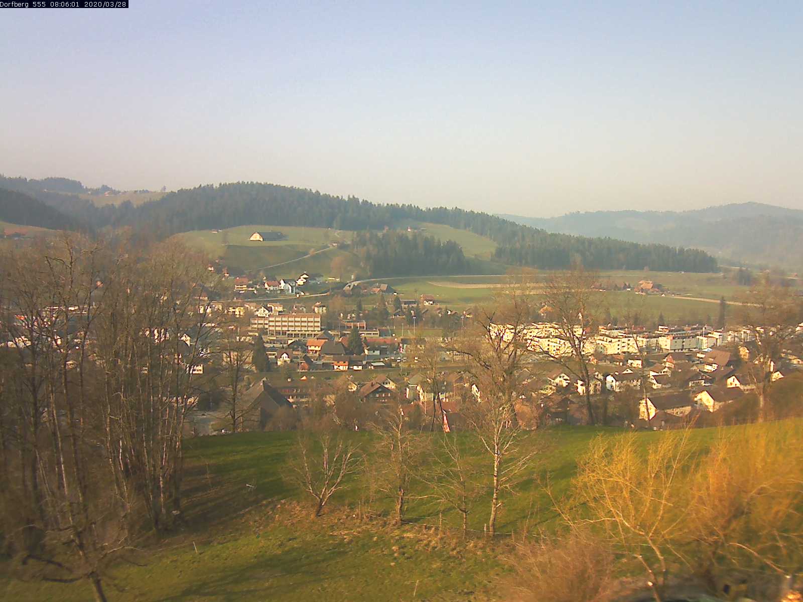 Webcam-Bild: Aussicht vom Dorfberg in Langnau 20200328-080601