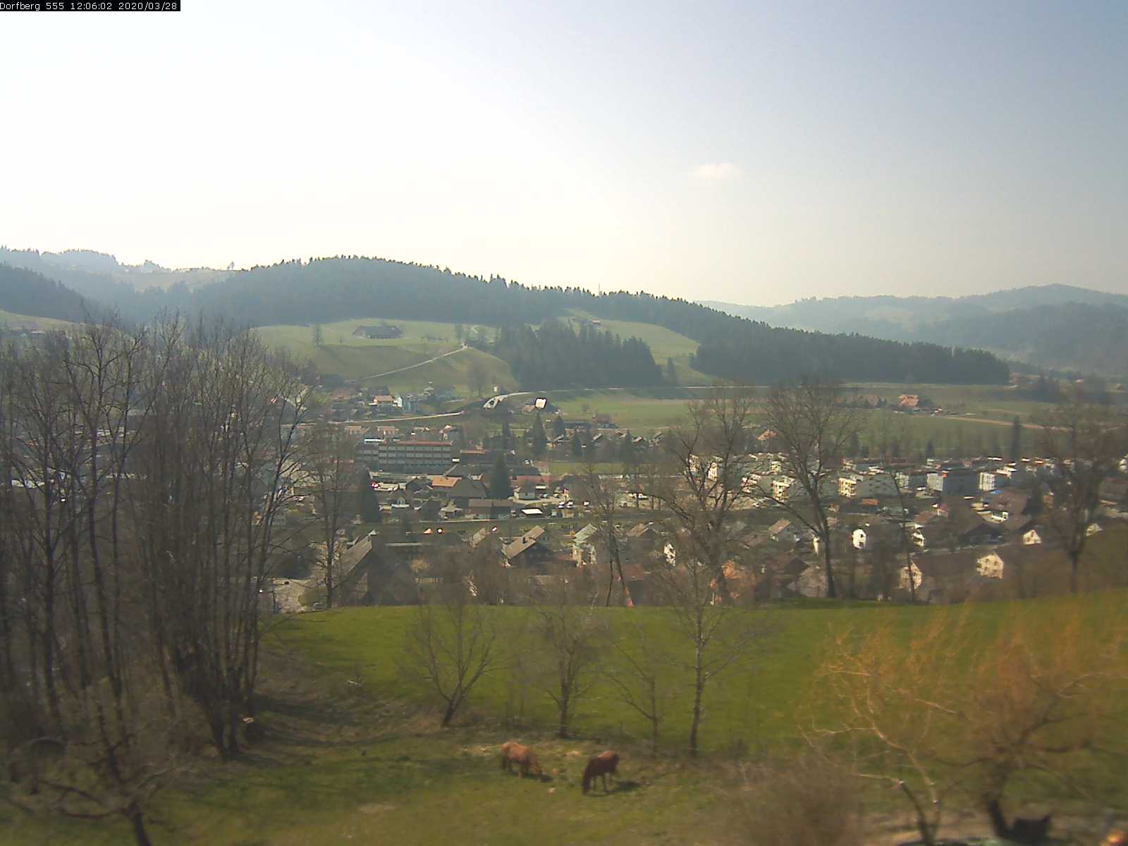 Webcam-Bild: Aussicht vom Dorfberg in Langnau 20200328-120601