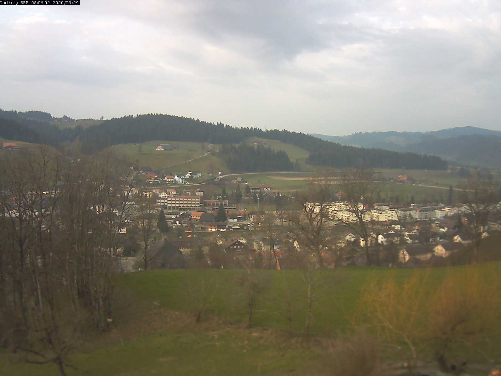 Webcam-Bild: Aussicht vom Dorfberg in Langnau 20200329-080601