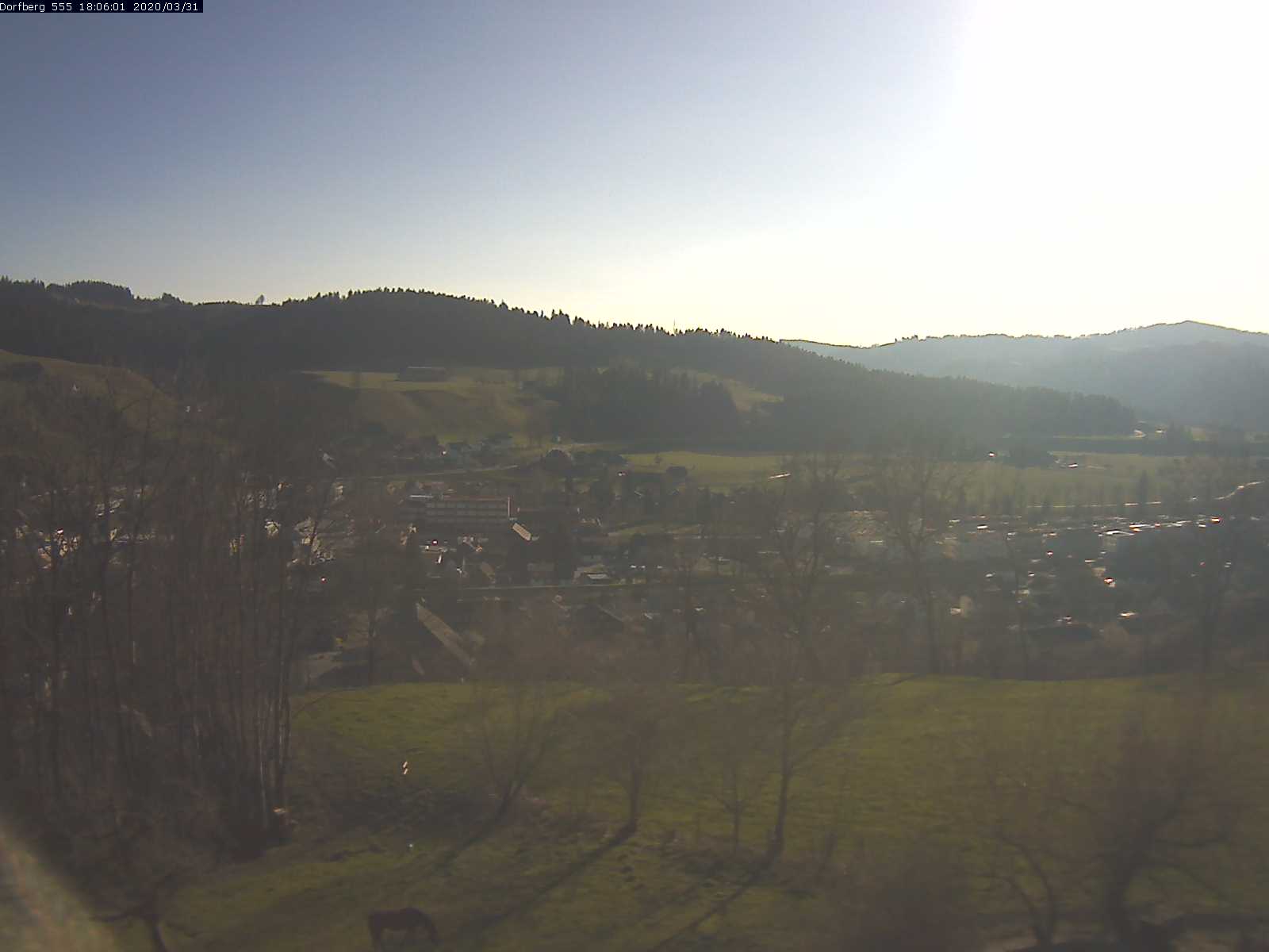 Webcam-Bild: Aussicht vom Dorfberg in Langnau 20200331-180601