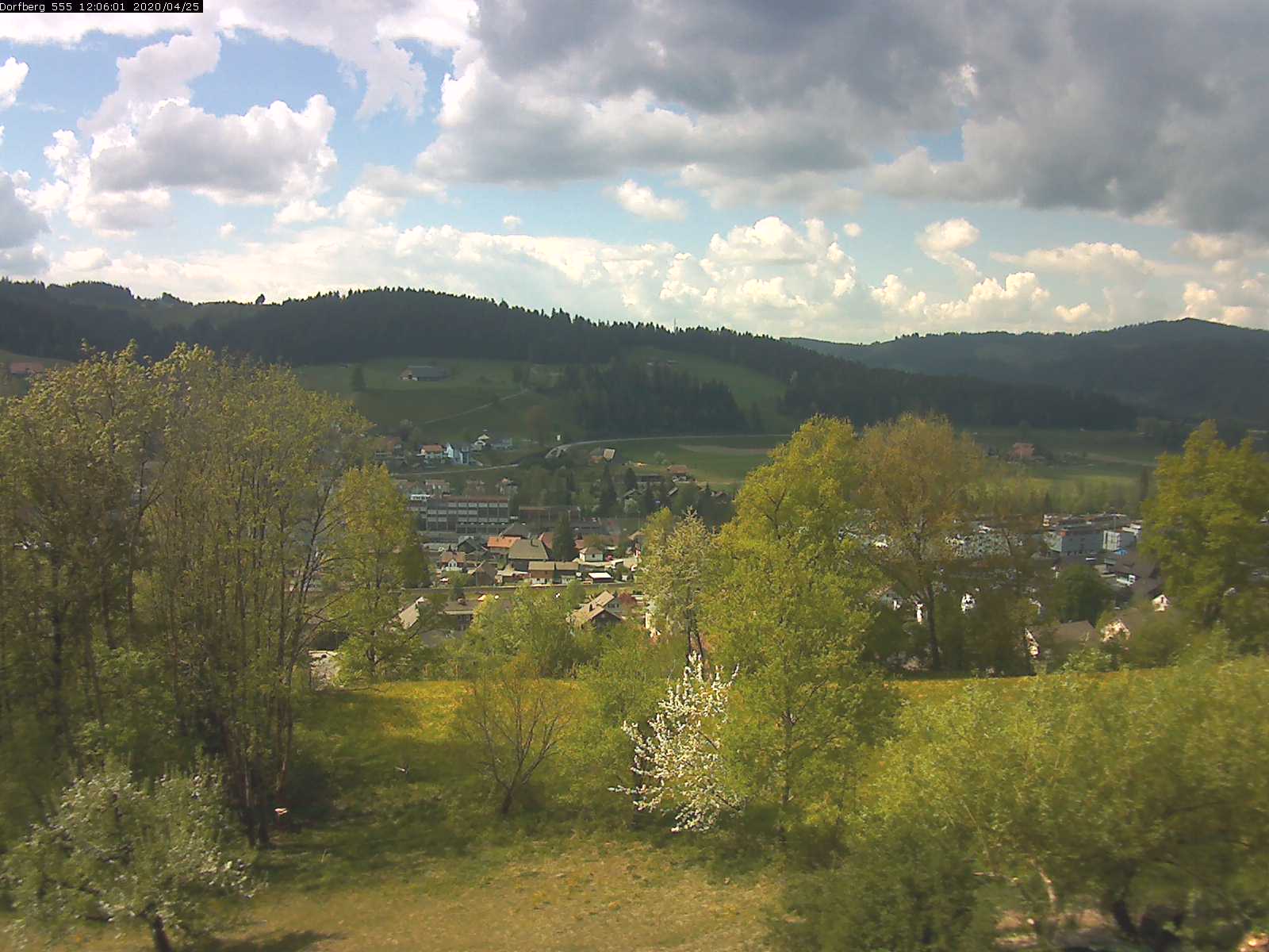 Webcam-Bild: Aussicht vom Dorfberg in Langnau 20200425-120601