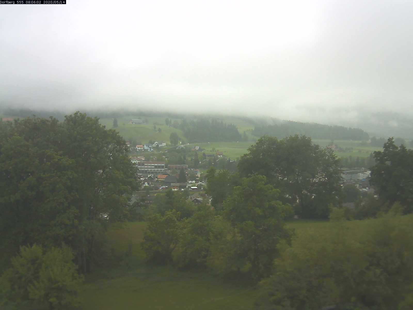 Webcam-Bild: Aussicht vom Dorfberg in Langnau 20200514-080601