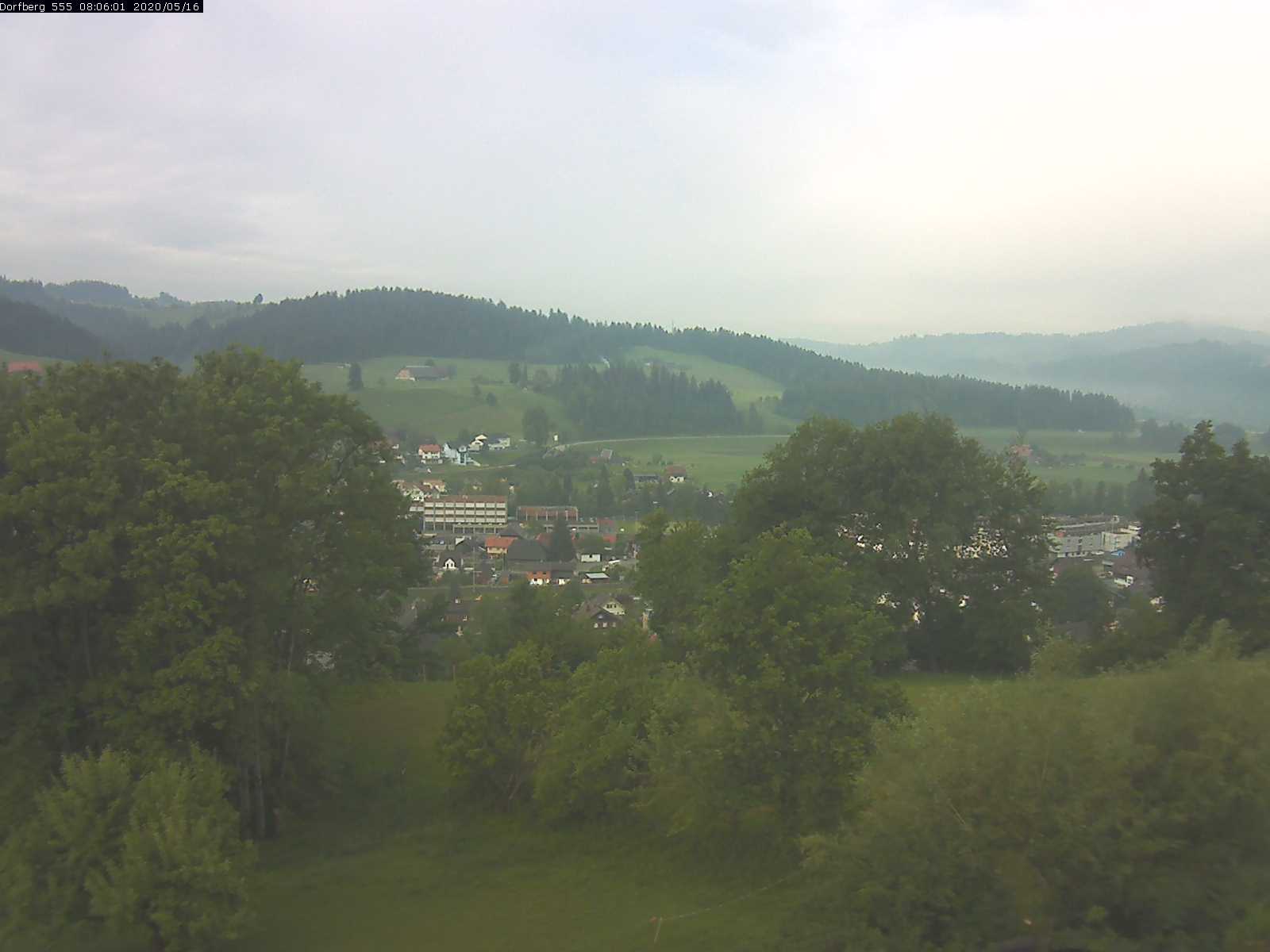 Webcam-Bild: Aussicht vom Dorfberg in Langnau 20200516-080601