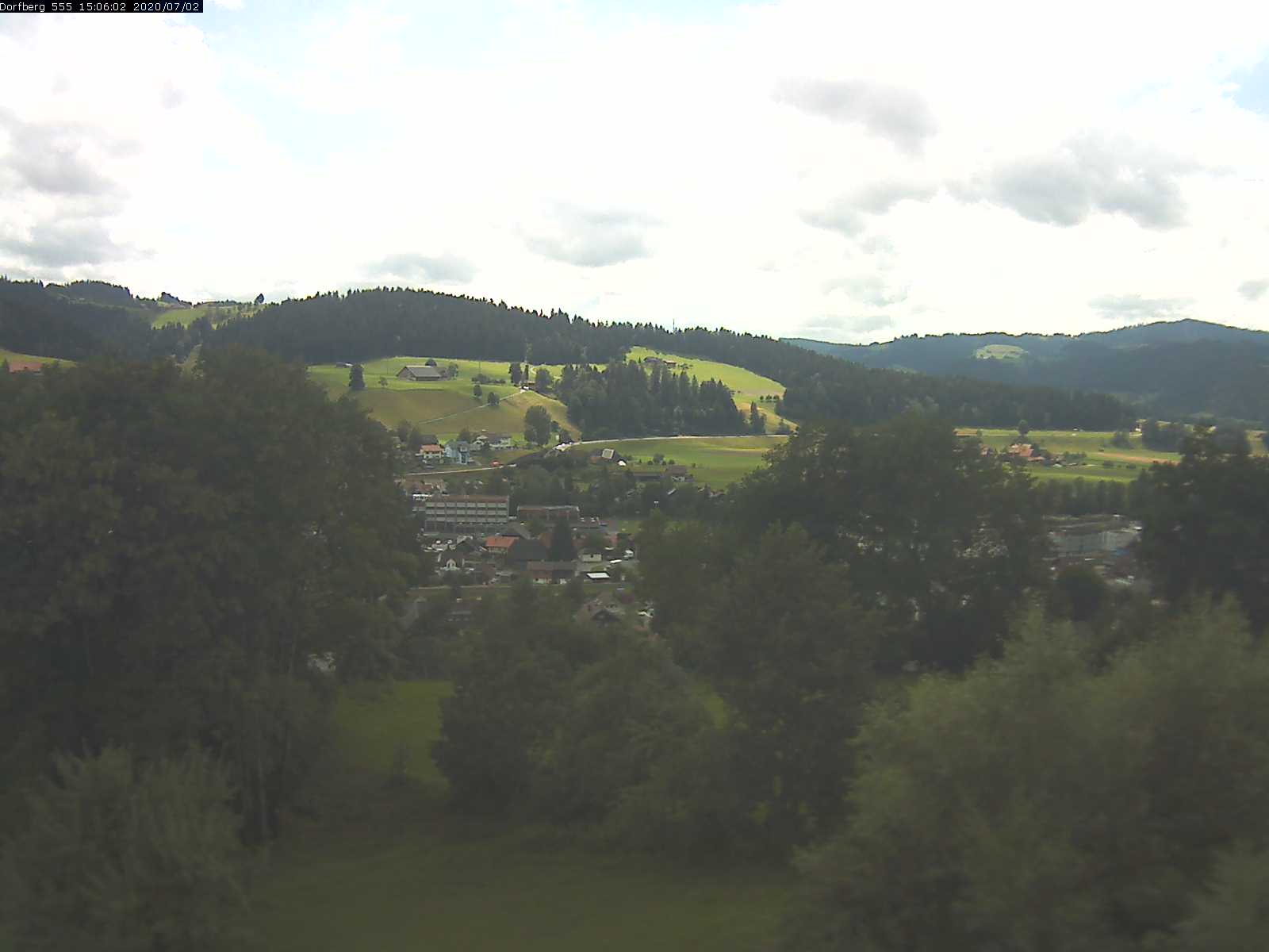 Webcam-Bild: Aussicht vom Dorfberg in Langnau 20200702-150601