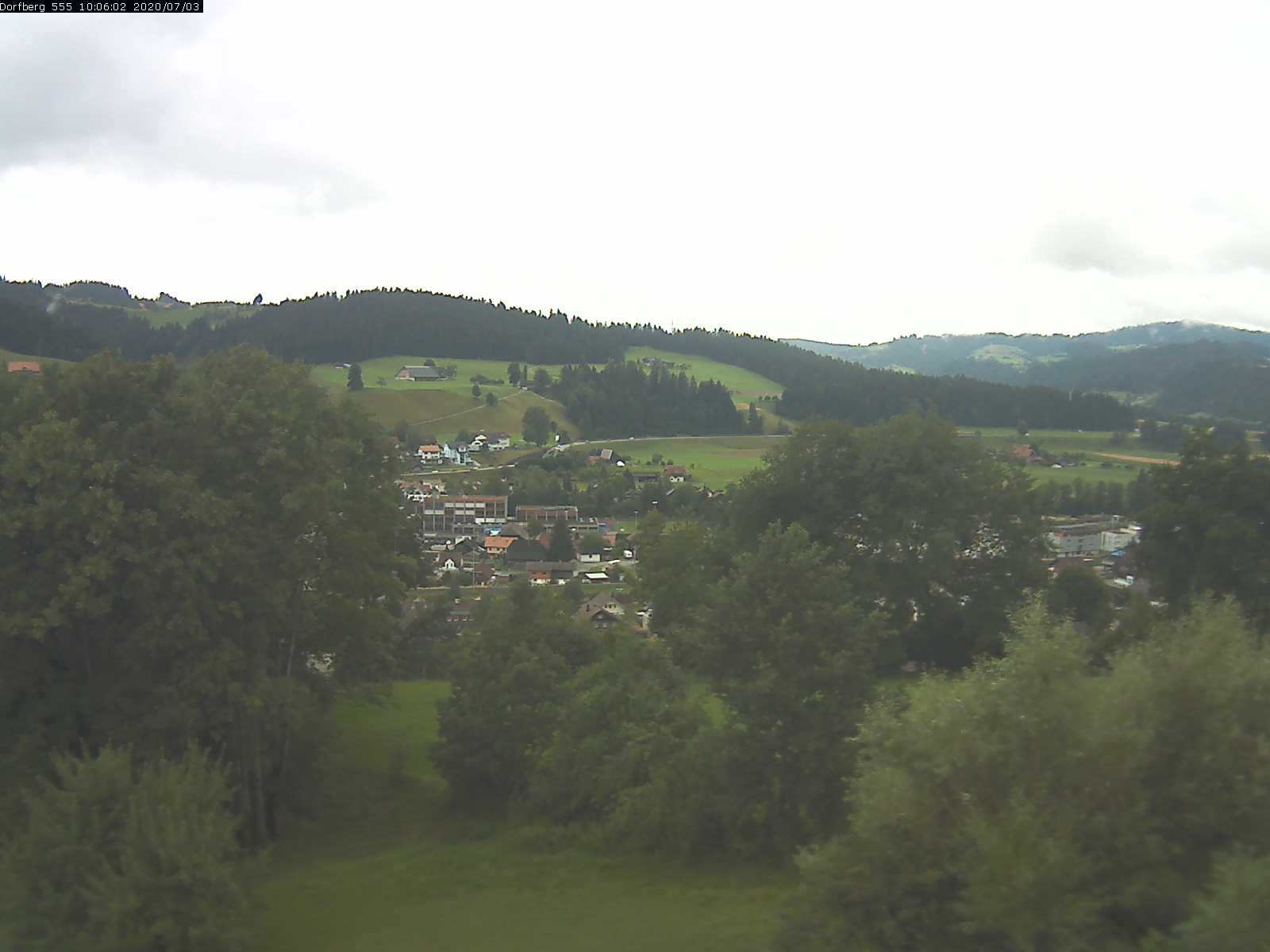 Webcam-Bild: Aussicht vom Dorfberg in Langnau 20200703-100601
