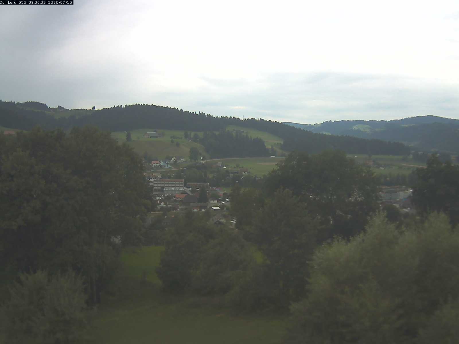 Webcam-Bild: Aussicht vom Dorfberg in Langnau 20200715-080601