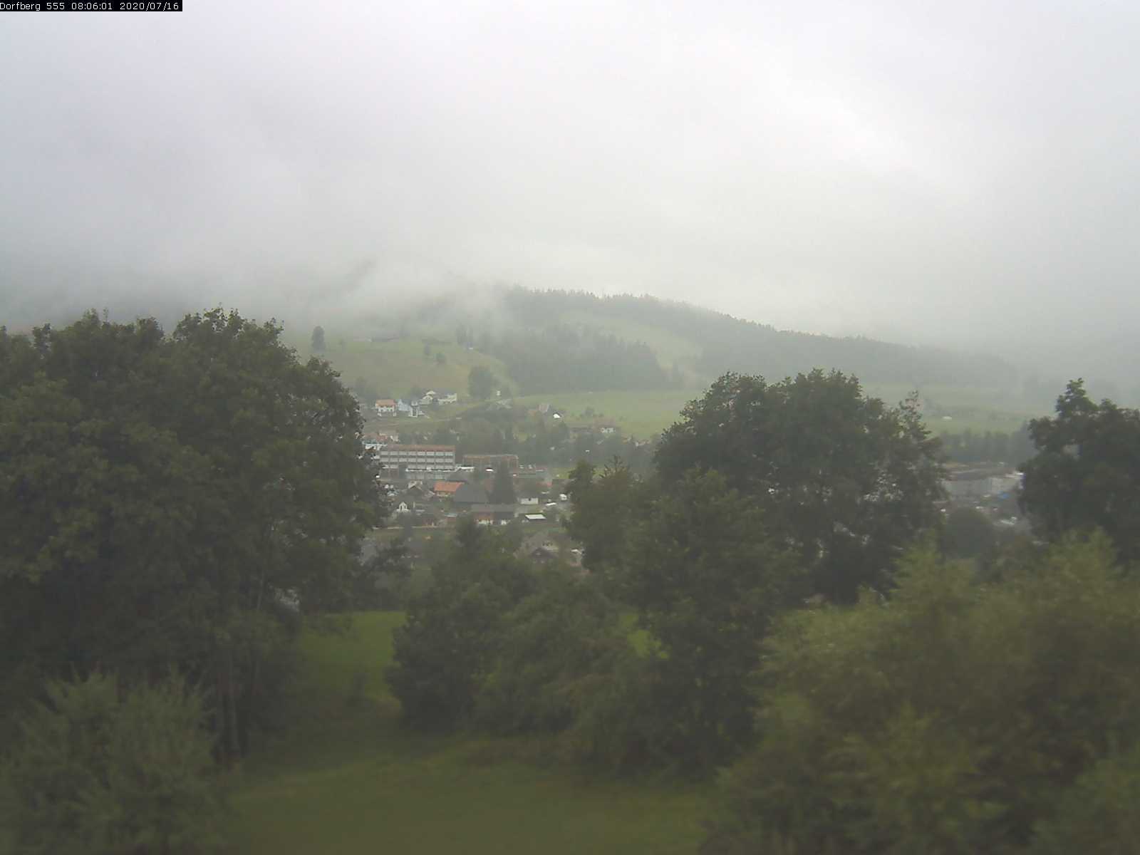 Webcam-Bild: Aussicht vom Dorfberg in Langnau 20200716-080601