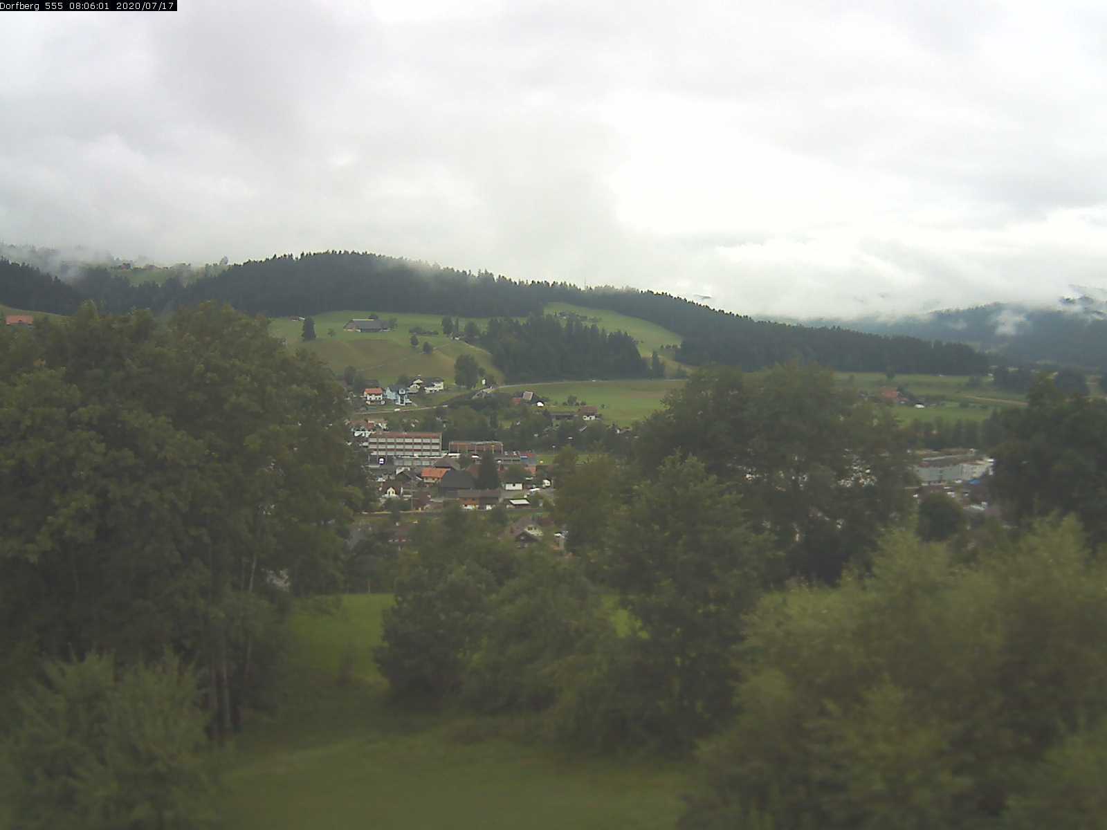 Webcam-Bild: Aussicht vom Dorfberg in Langnau 20200717-080601