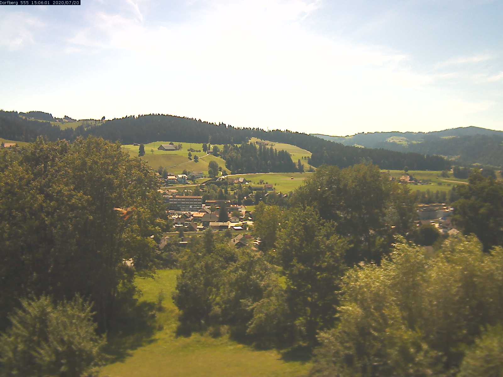 Webcam-Bild: Aussicht vom Dorfberg in Langnau 20200720-150601
