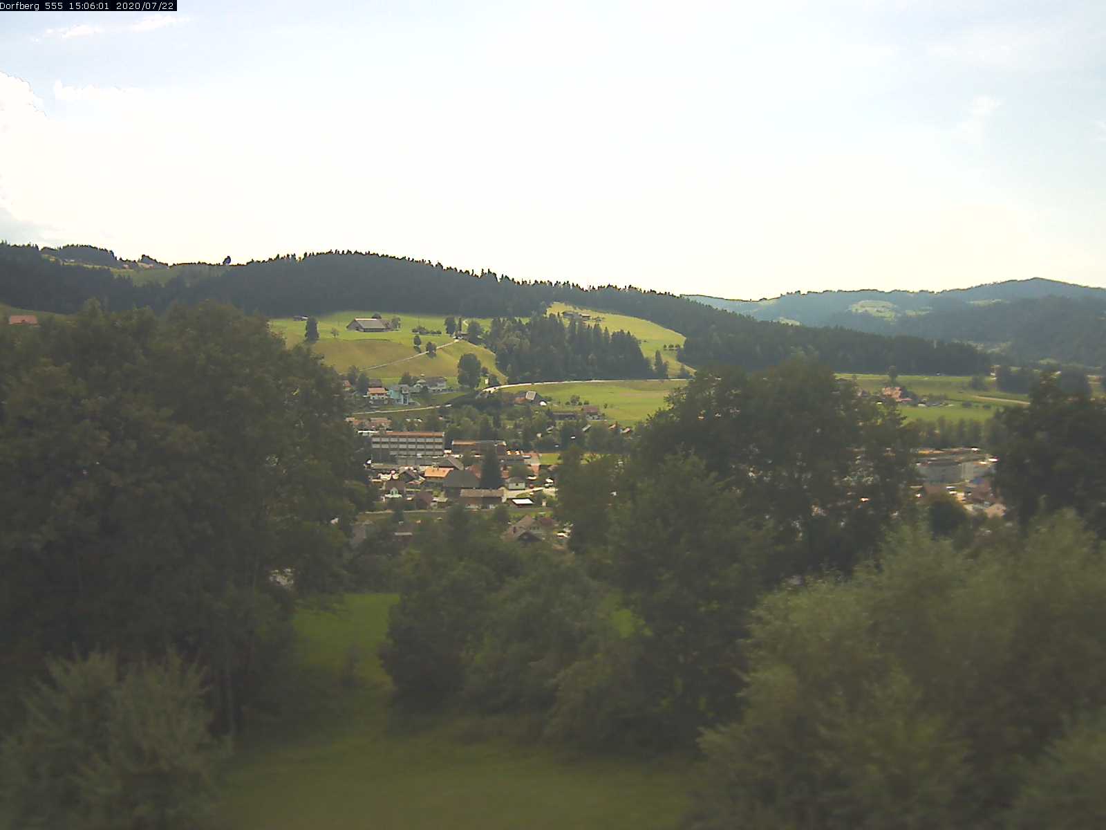 Webcam-Bild: Aussicht vom Dorfberg in Langnau 20200722-150601