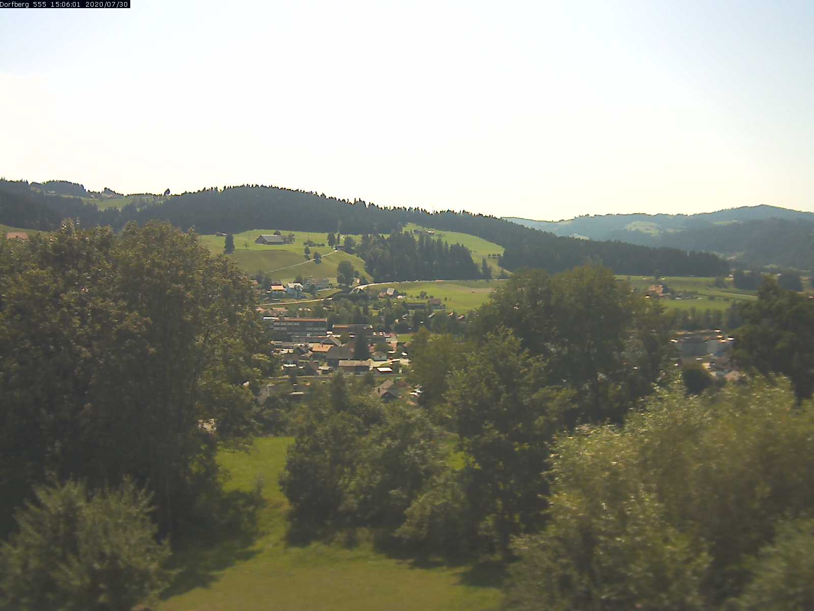 Webcam-Bild: Aussicht vom Dorfberg in Langnau 20200730-150601