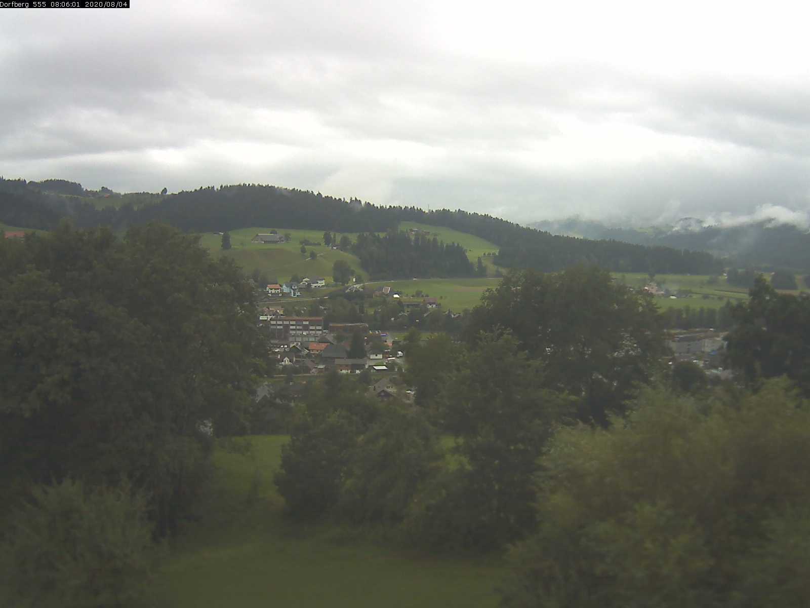 Webcam-Bild: Aussicht vom Dorfberg in Langnau 20200804-080601