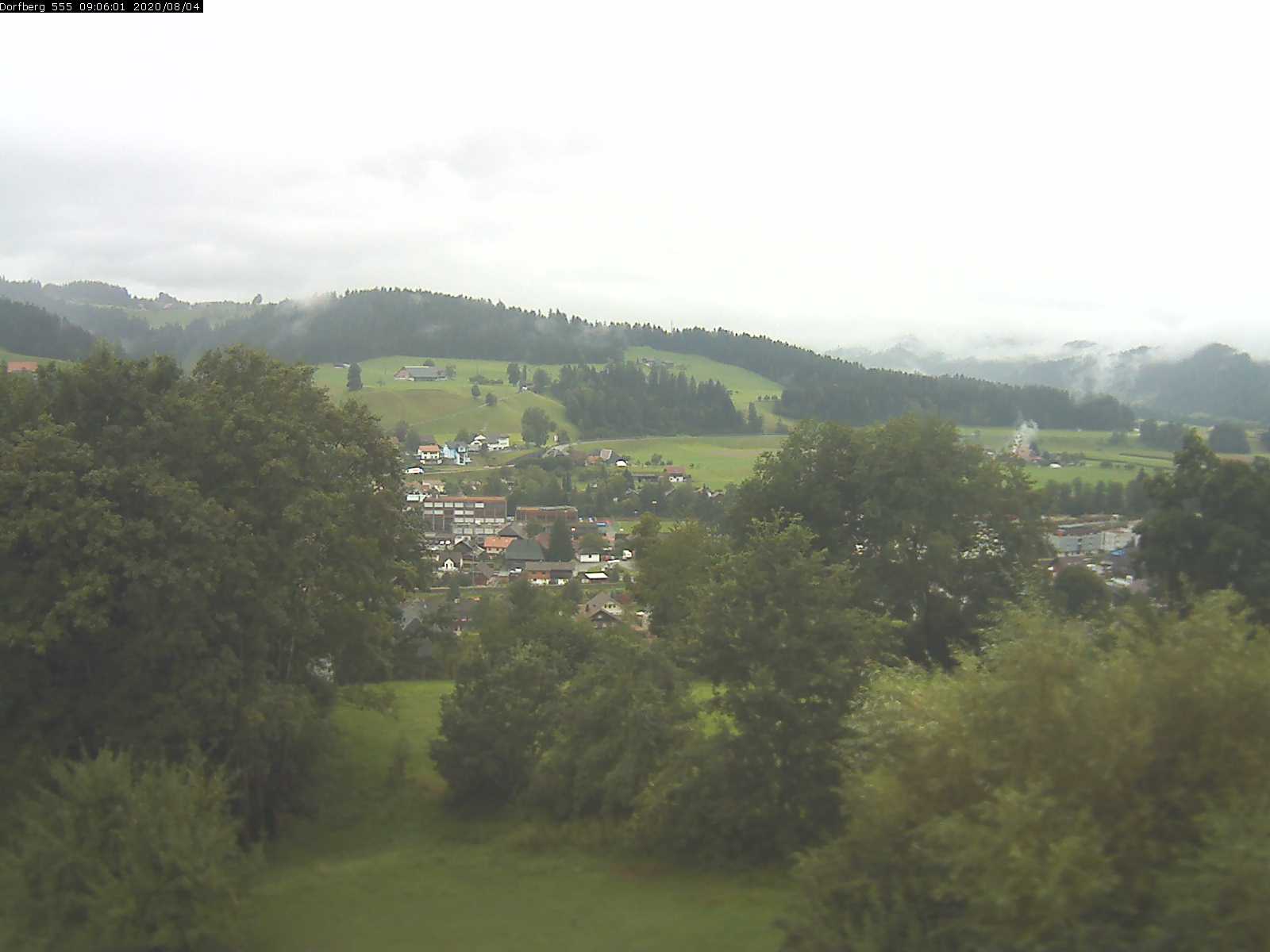 Webcam-Bild: Aussicht vom Dorfberg in Langnau 20200804-090601
