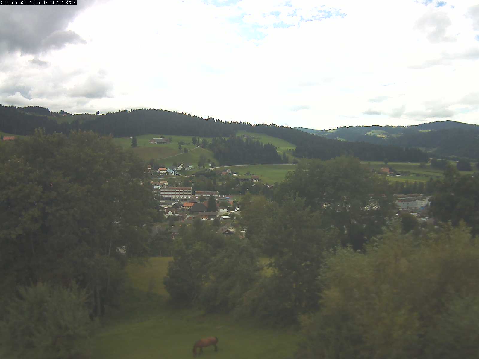 Webcam-Bild: Aussicht vom Dorfberg in Langnau 20200822-140601