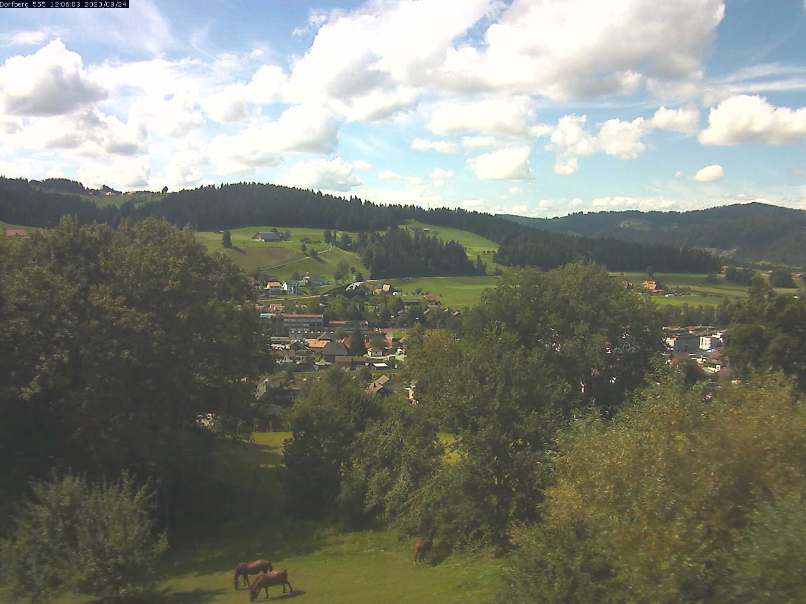 Webcam-Bild: Aussicht vom Dorfberg in Langnau 20200824-120601