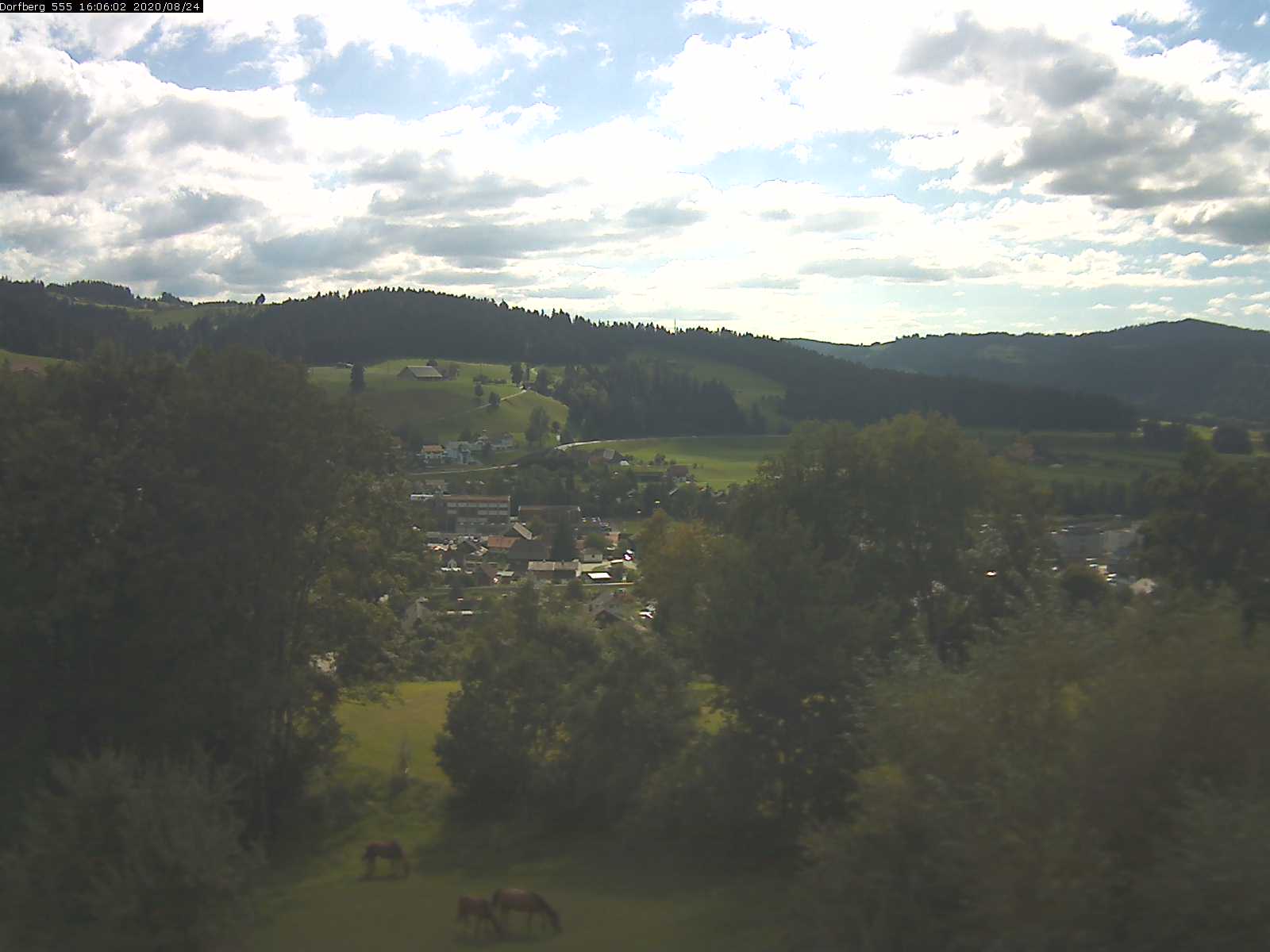 Webcam-Bild: Aussicht vom Dorfberg in Langnau 20200824-160602