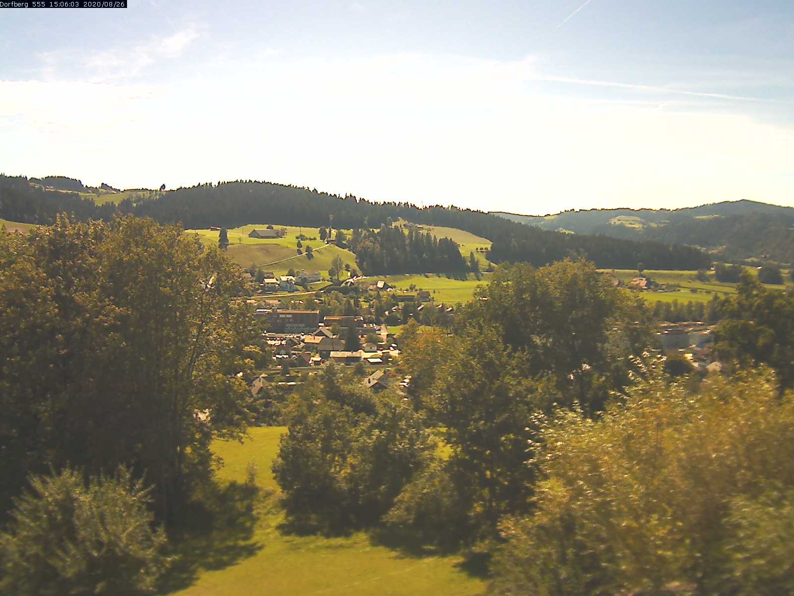 Webcam-Bild: Aussicht vom Dorfberg in Langnau 20200826-150601