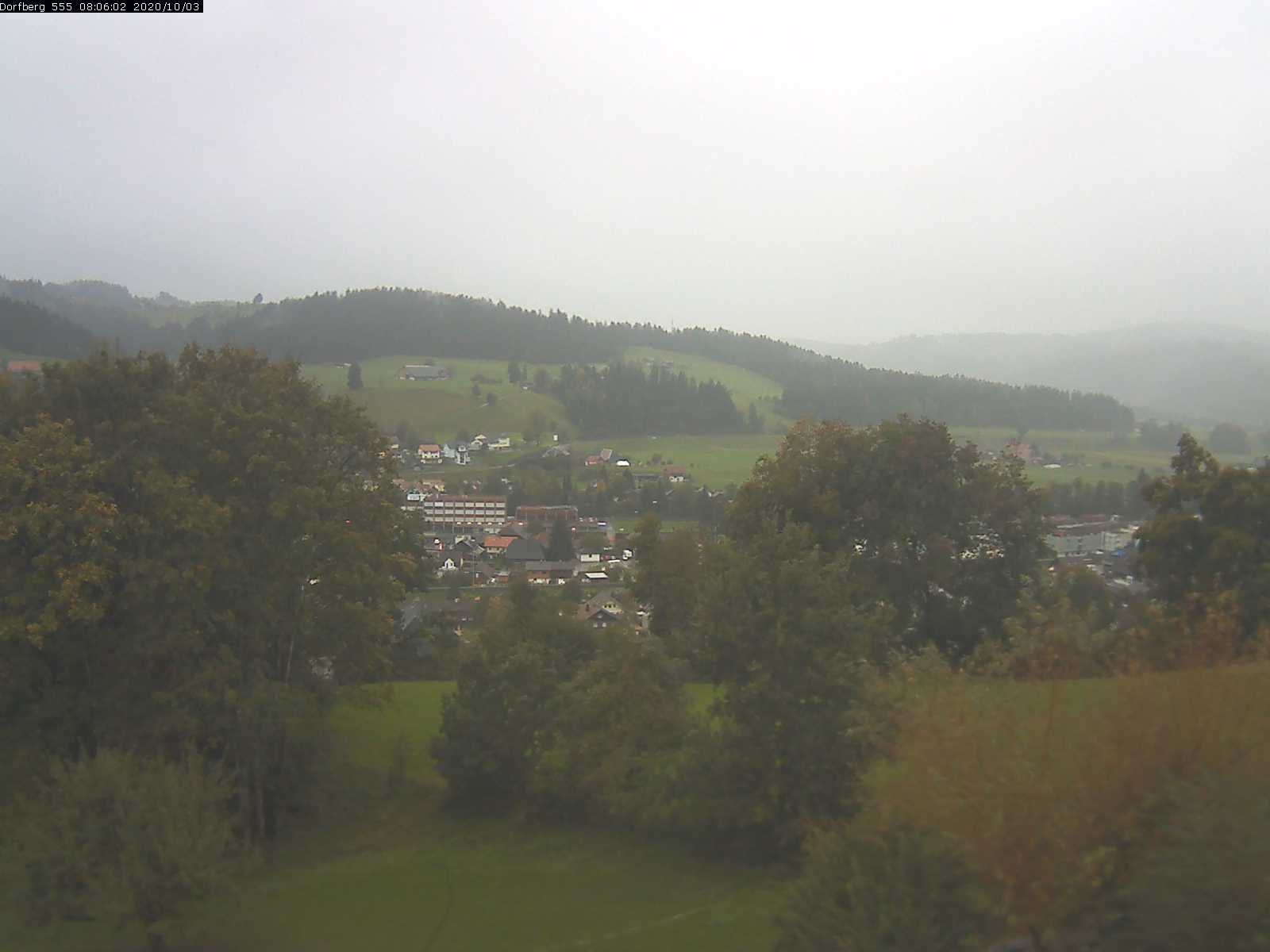 Webcam-Bild: Aussicht vom Dorfberg in Langnau 20201003-080601