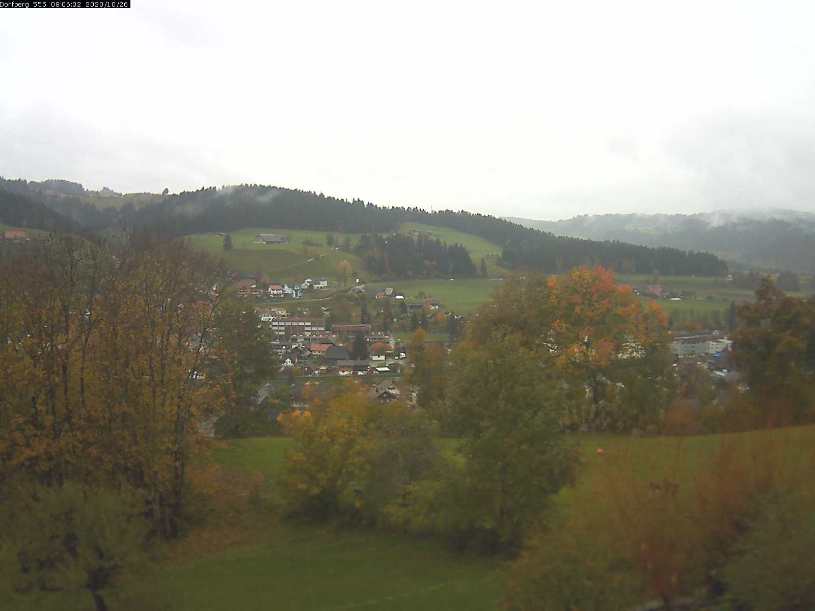 Webcam-Bild: Aussicht vom Dorfberg in Langnau 20201026-080601