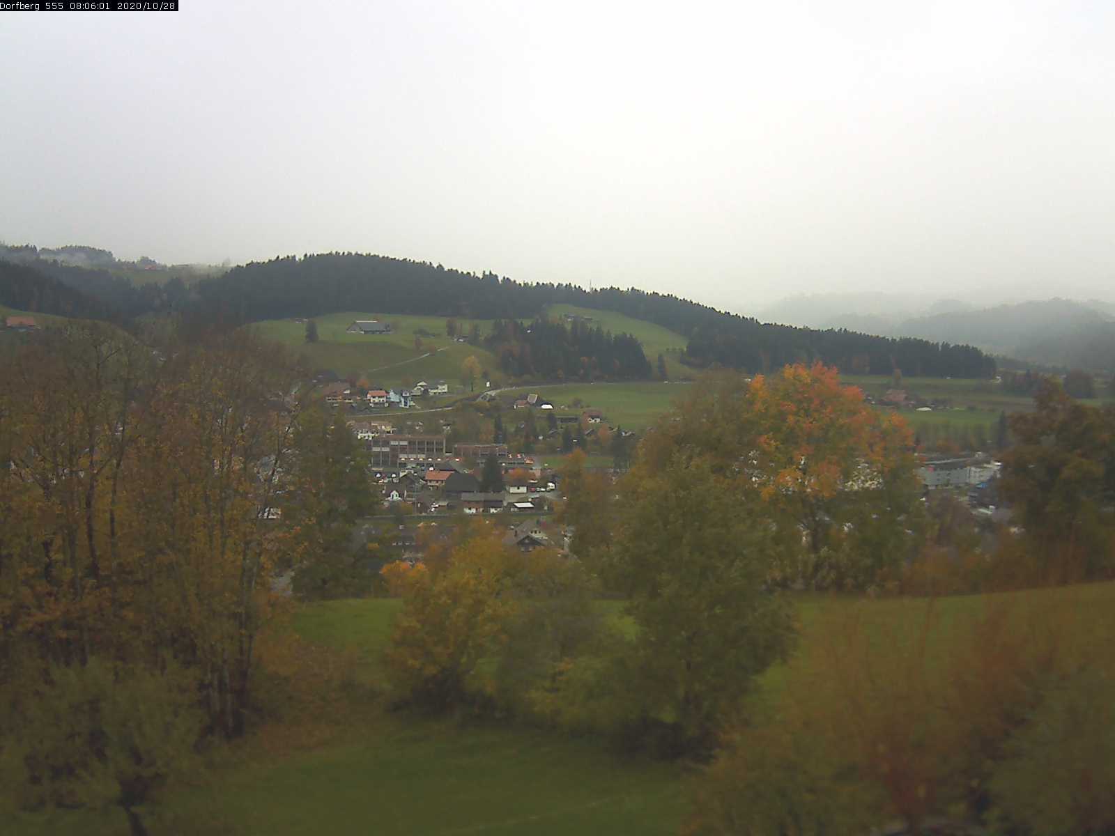 Webcam-Bild: Aussicht vom Dorfberg in Langnau 20201028-080601